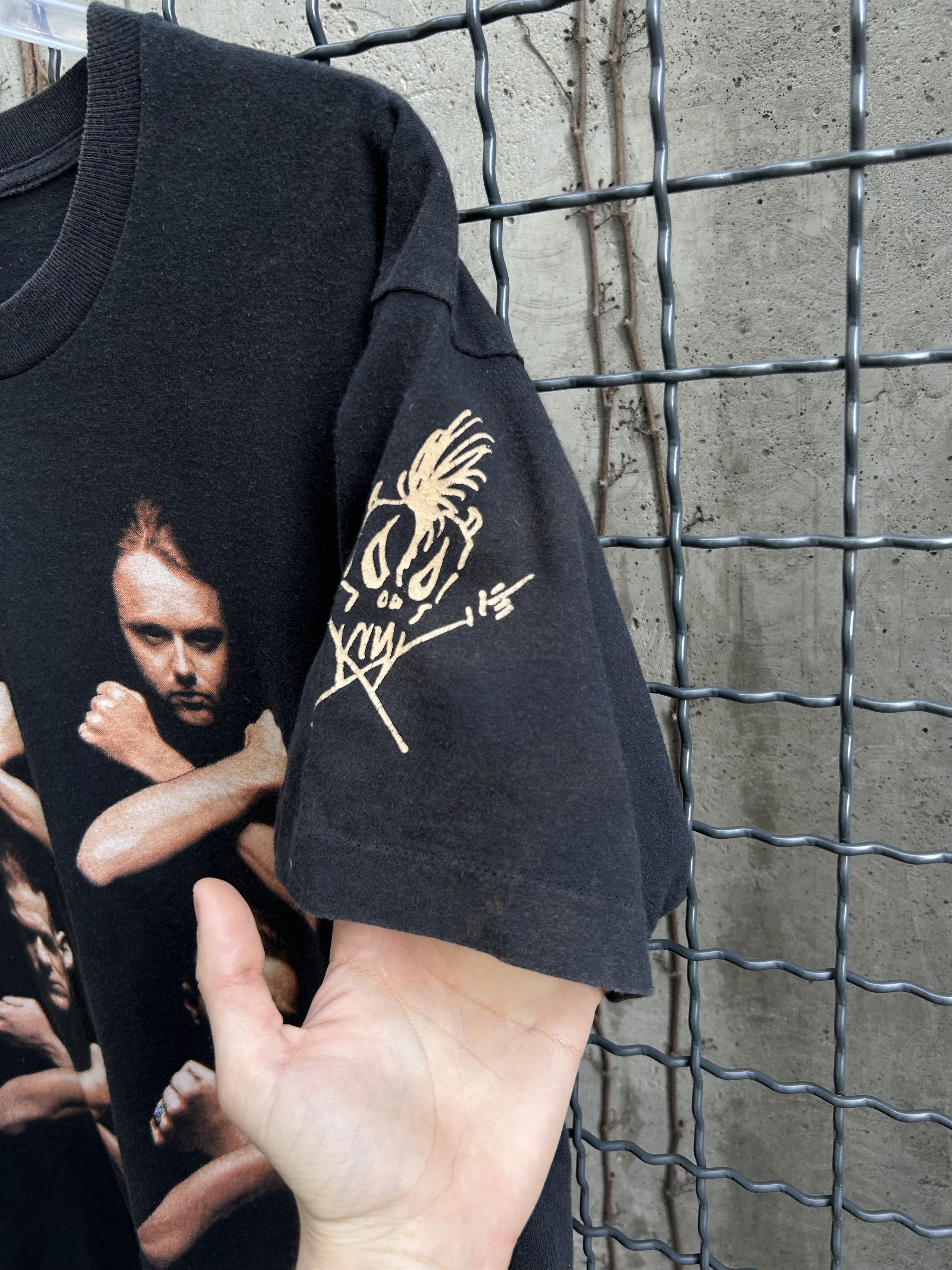 Band Tees × Vintage Vintage 1992 Metallica Birth School Rock Band T-shirt Size US XL / EU 56 / 4 - 12 Thumbnail