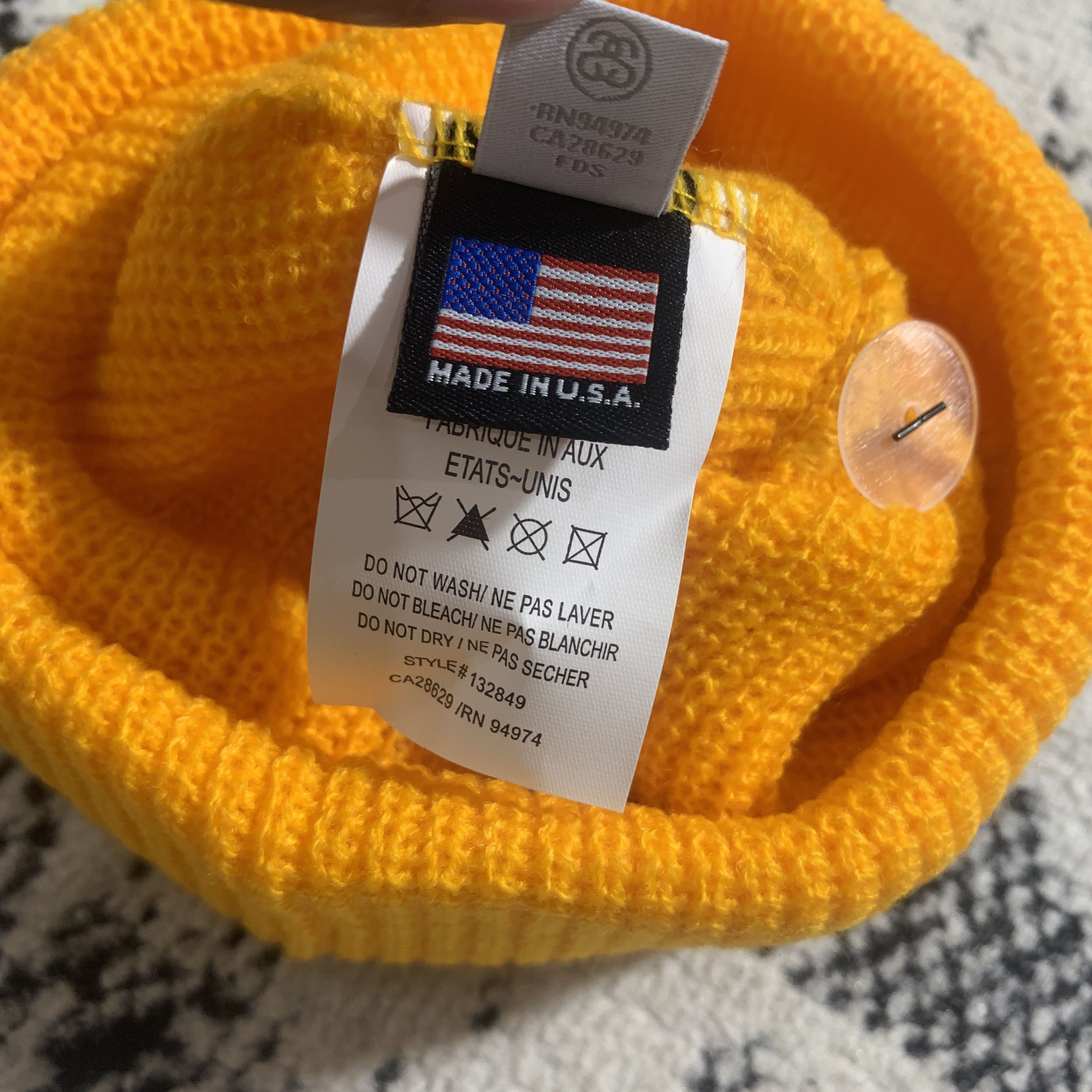 Stussy STUSSY OVAL PATCH CUFF BEANIE Size ONE SIZE - 5 Thumbnail