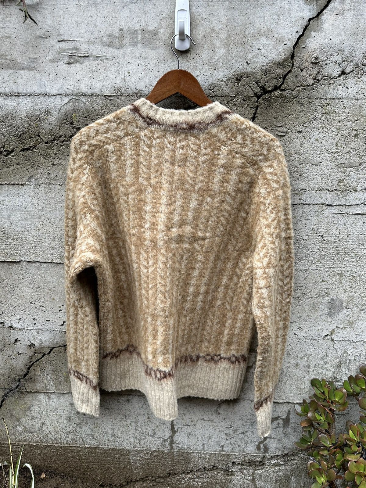 Acne Studios RARE GRAIL Acne Studios patterned mohair sweater Size US L / EU 52-54 / 3 - 3 Thumbnail