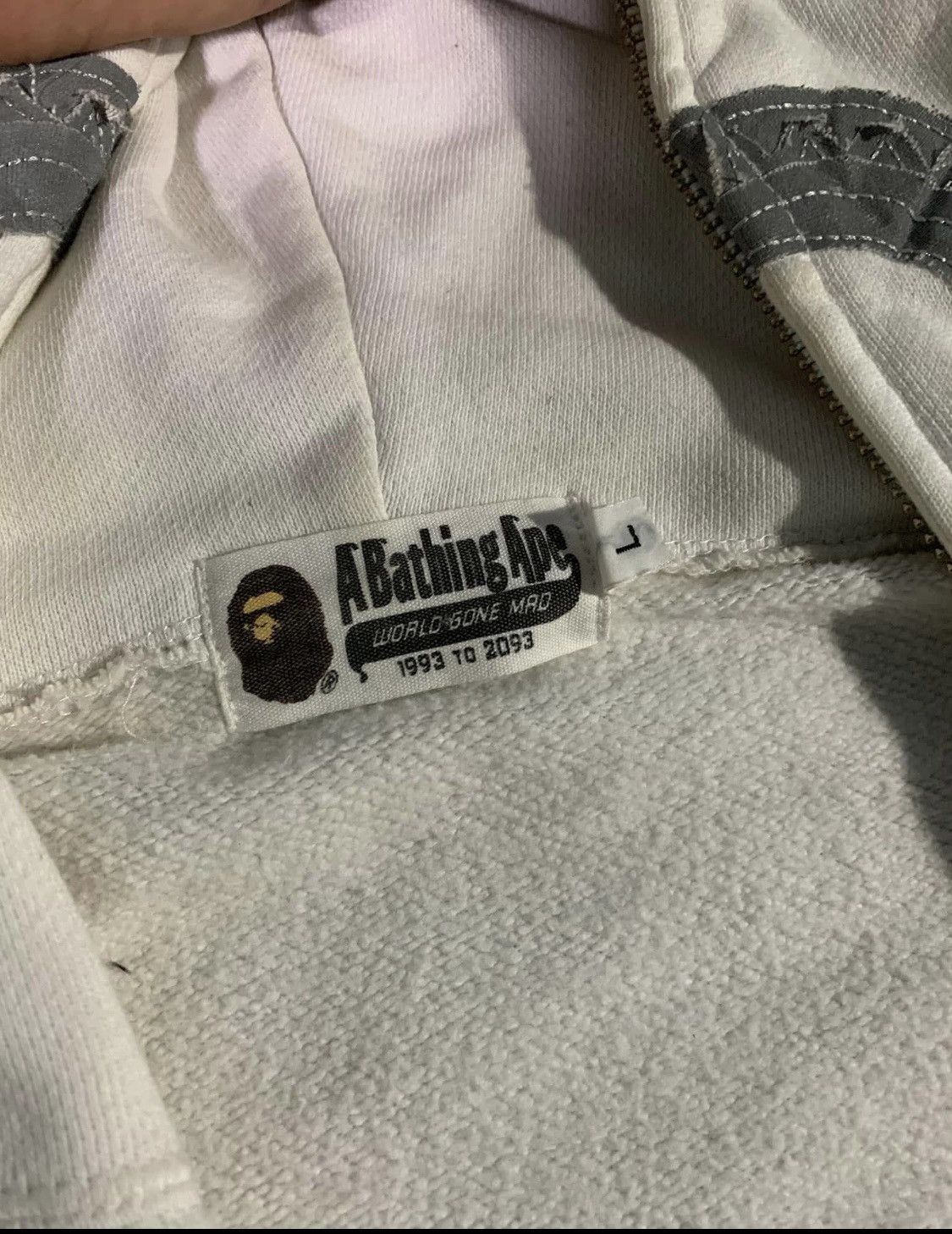 Bape Reflective Shark Full Zip Hoodie Size US L / EU 52-54 / 3 - 6 Thumbnail