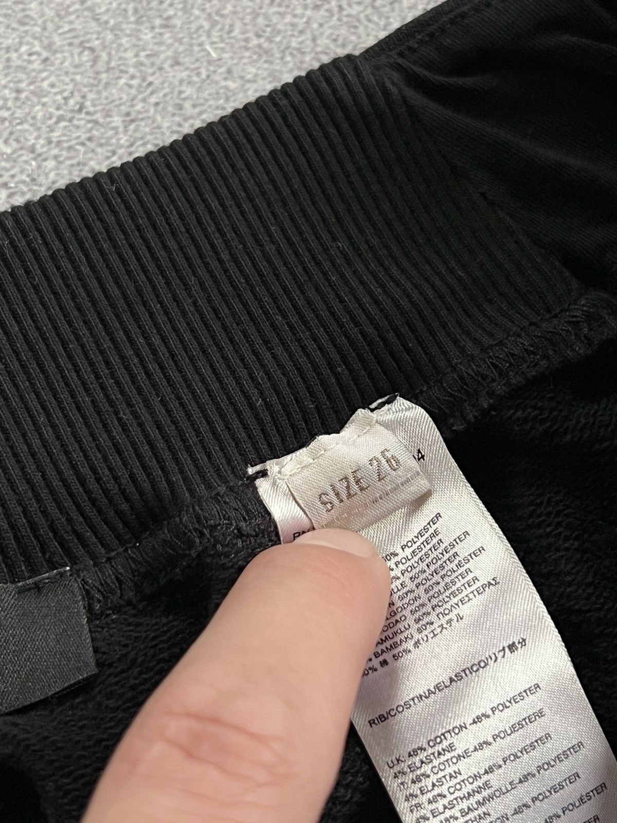 Diesel Diesel Black Cotton Jersey Zip Front Skirt Pockets Size 26 Size 26" / US 2 / IT 38 - 9 Thumbnail