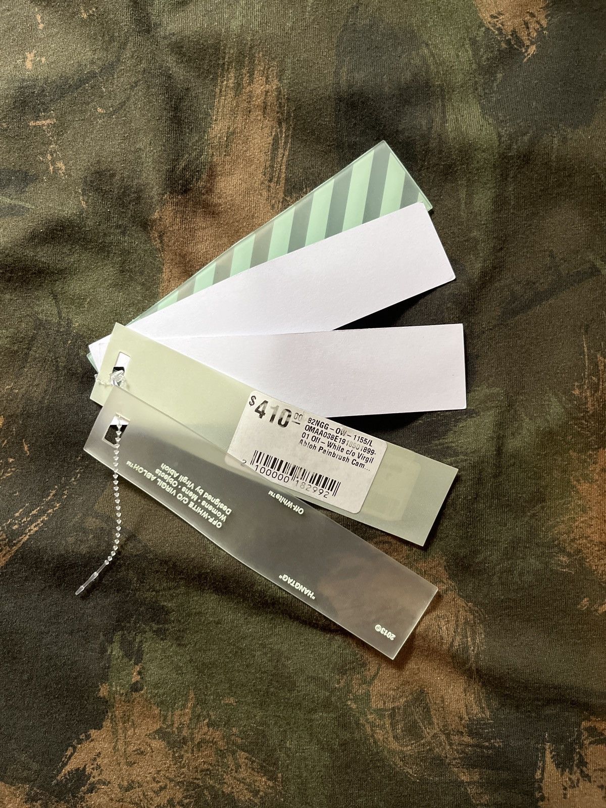Off-White Off-White Paintbrush Camo T-Shirt size Large Size US L / EU 52-54 / 3 - 4 Thumbnail