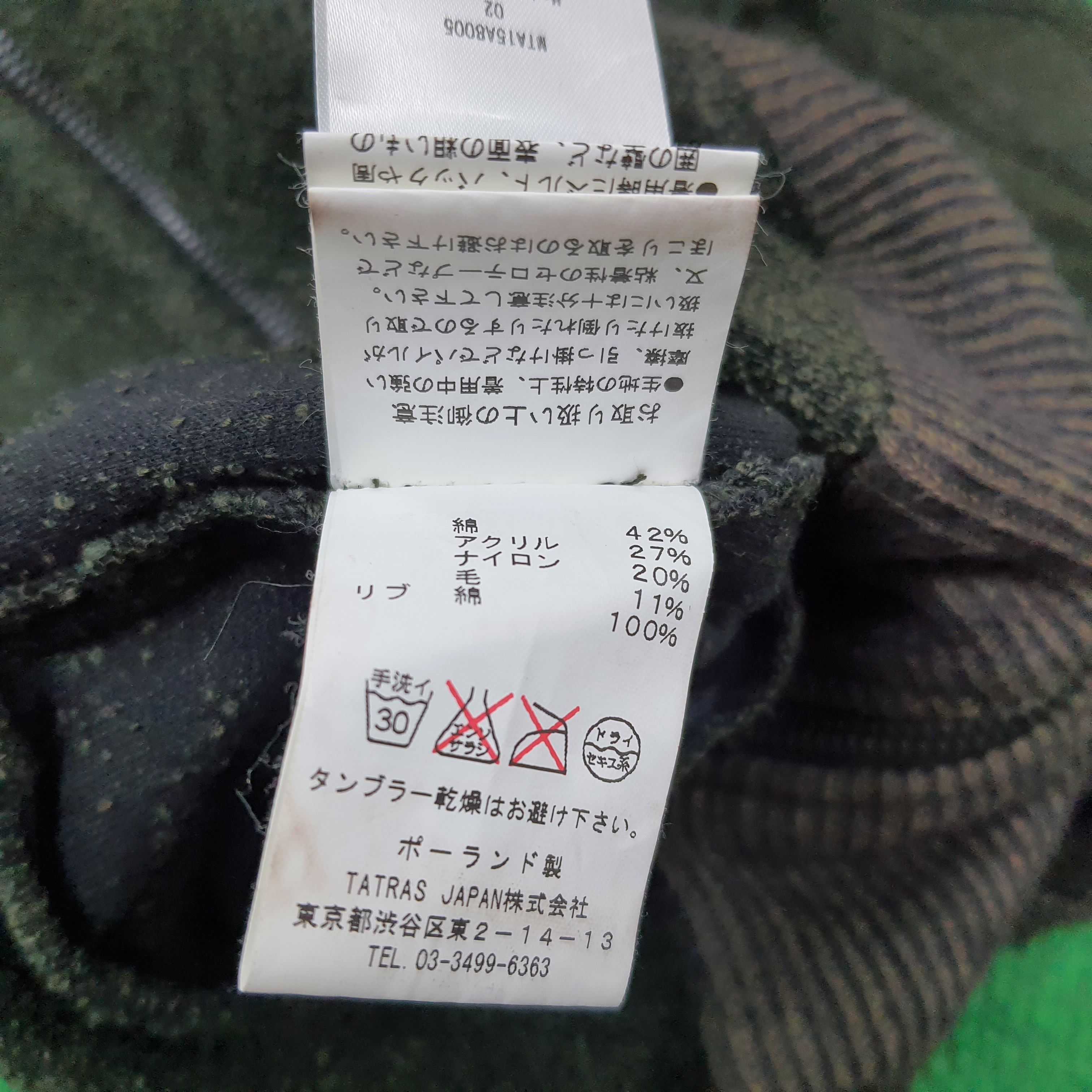 TATRAS × Vintage Vintage TATRAS Designer Luxury Outerr Zipper Hoodie C231N23 Size US XS / EU 42 / 0 - 8 Thumbnail