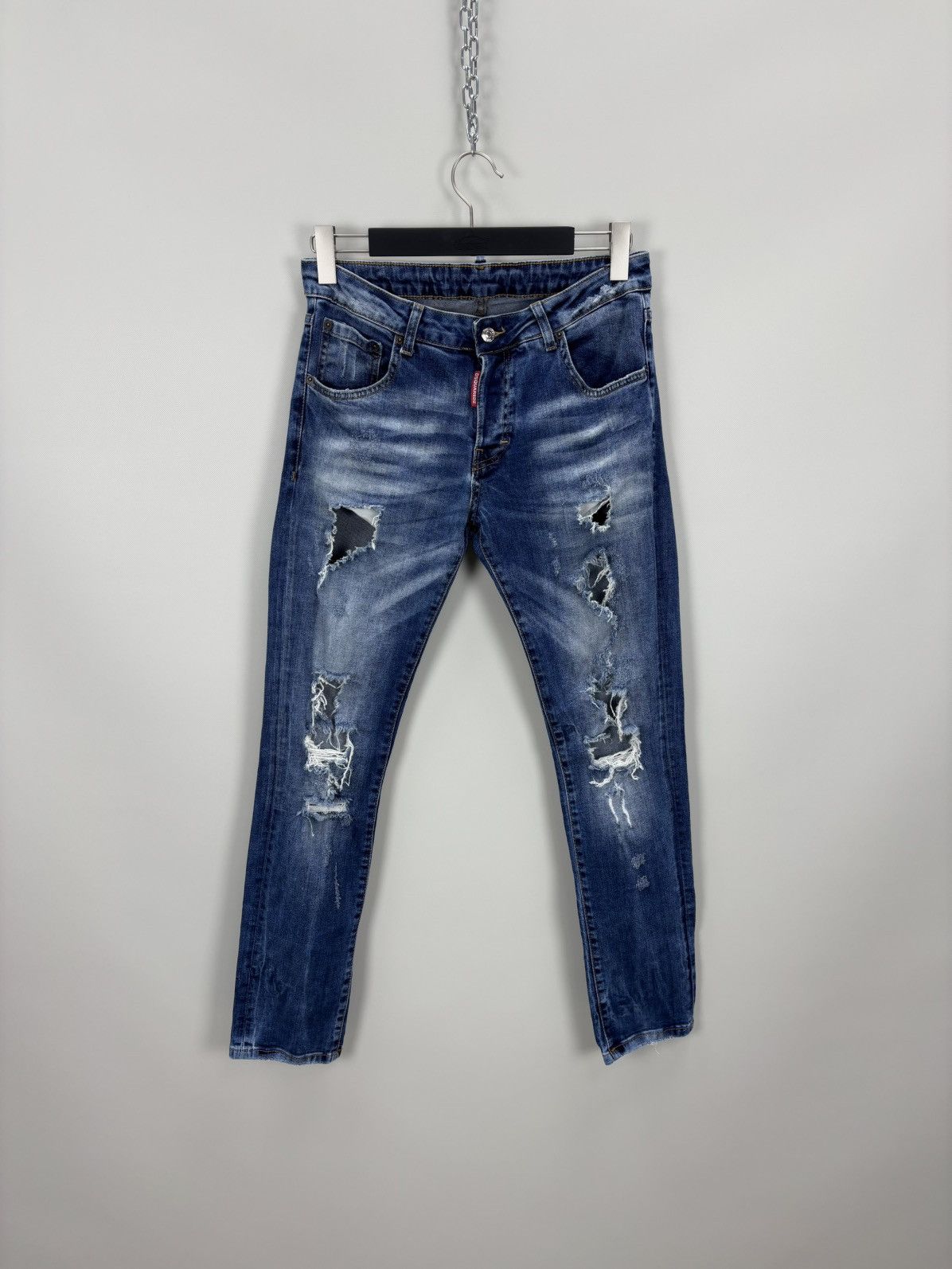 Dsquared2 Mens jeans Dsquared2 Size 48 Color Blue Size US 31 - 1 Thumbnail
