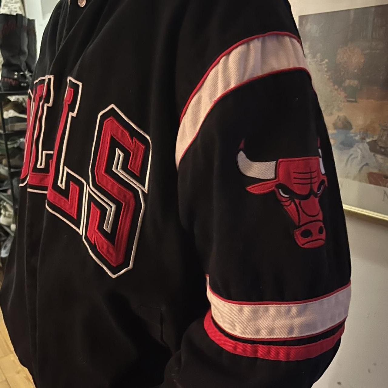 NBA VINTAGE 90s CHICAGO BULLS NBA VARSITY BOMBER JACKET Size US XXL / EU 58 / 5 - 7 Thumbnail