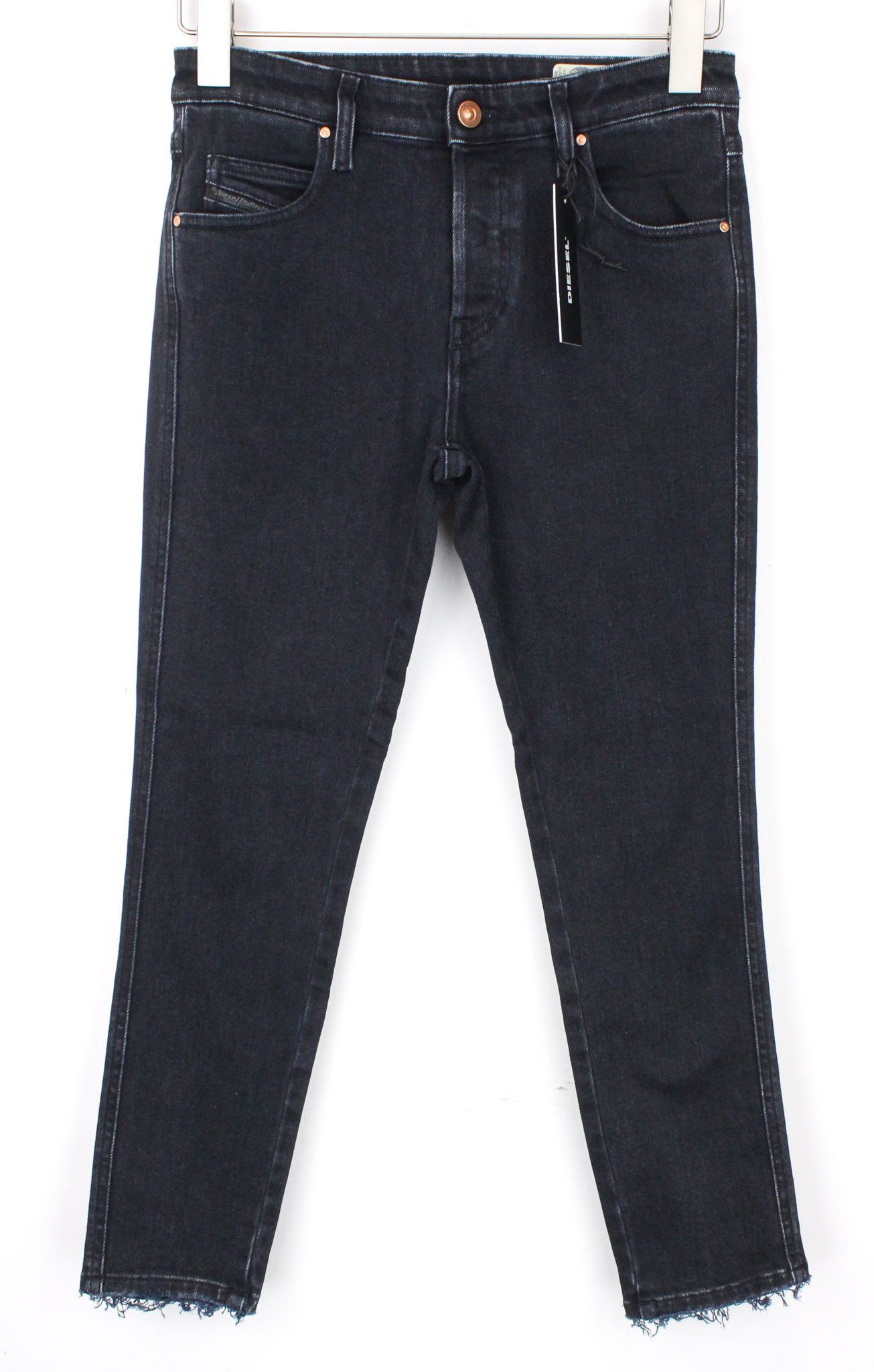 Diesel BABHILA 084NX W26/L30 Dark Blue Stretch Jeans 71397 Size 26" / US 2 / IT 38 - 1 Thumbnail