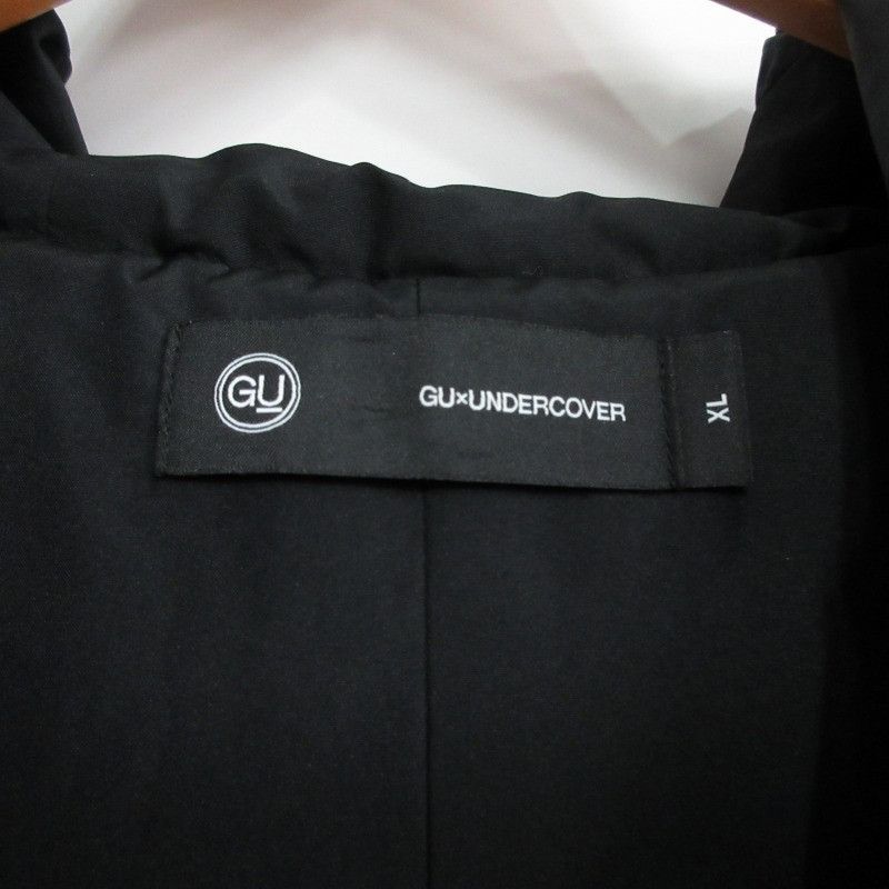 GU × Undercover UNDERCOVER × GU Padded Long Coat – Back Print – Black – XL Size US XL / EU 56 / 4 - 5 Thumbnail