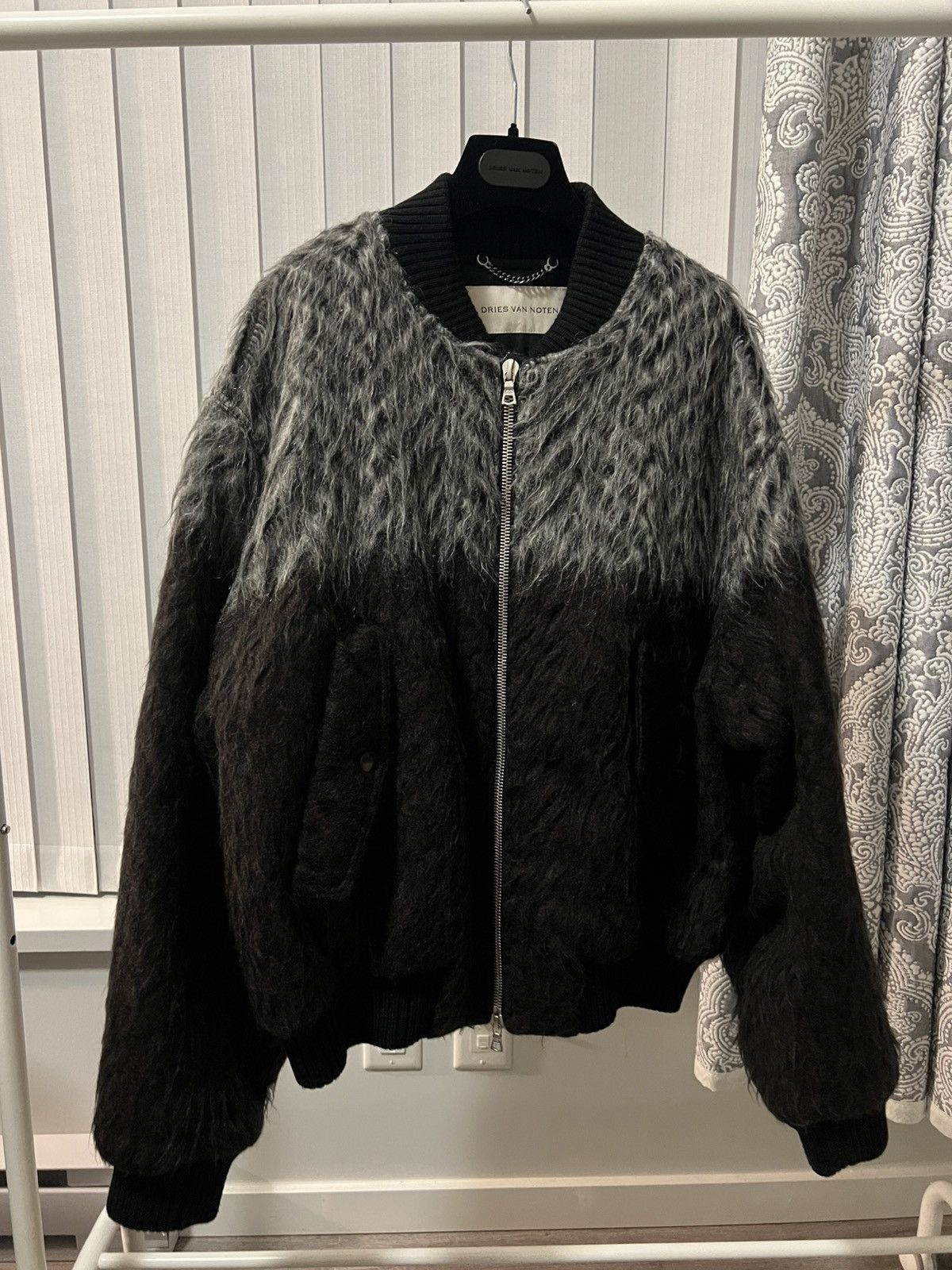 ジャケット・アウター dries van noten 24AW 199990 現状品 DRIES VAN NOTEN ドリスウァンノッテン ノーカラー