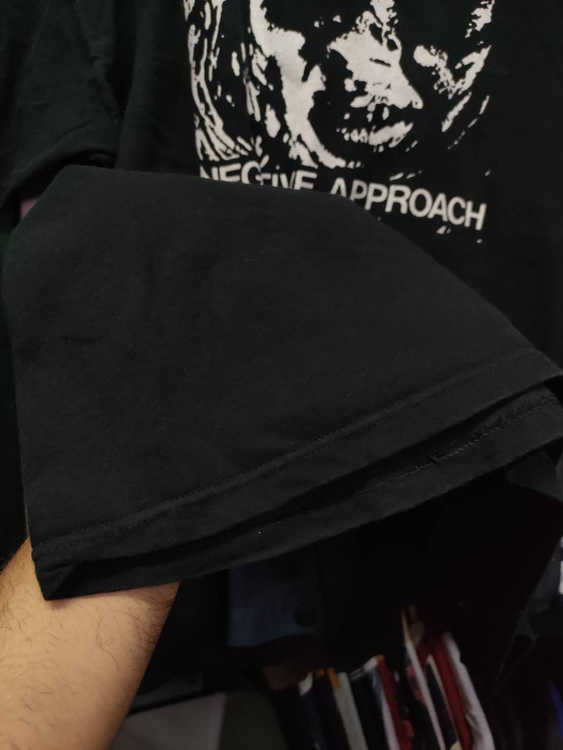 Band Tees Vtg Negative Approach Band EP Album Promo T-Shirt Size US XXL / EU 58 / 5 - 7 Thumbnail