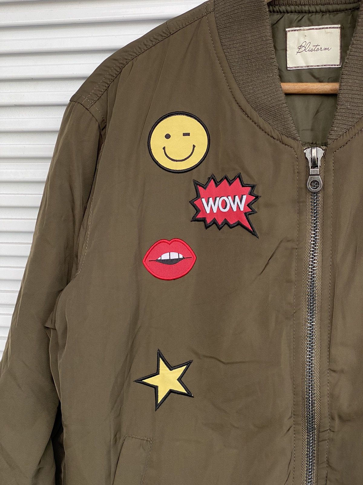 Japanese Brand Vintage Bliatorm Flight Bomber Jacket / Travis KapitalScott Size US L / EU 52-54 / 3 - 3 Thumbnail