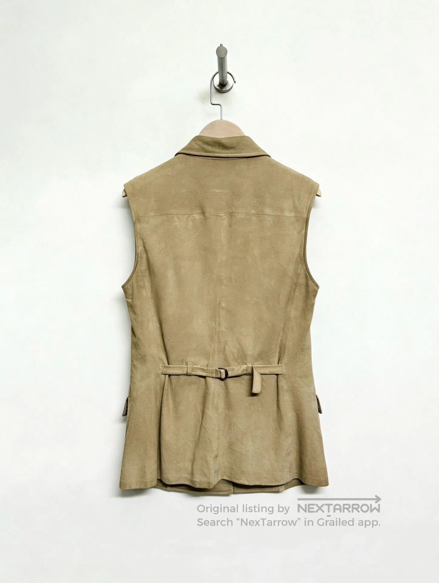 Issey Miyake Issey Miyake 2000's Goat Leather Vest. Size US M / EU 48-50 / 2 - 2 Thumbnail
