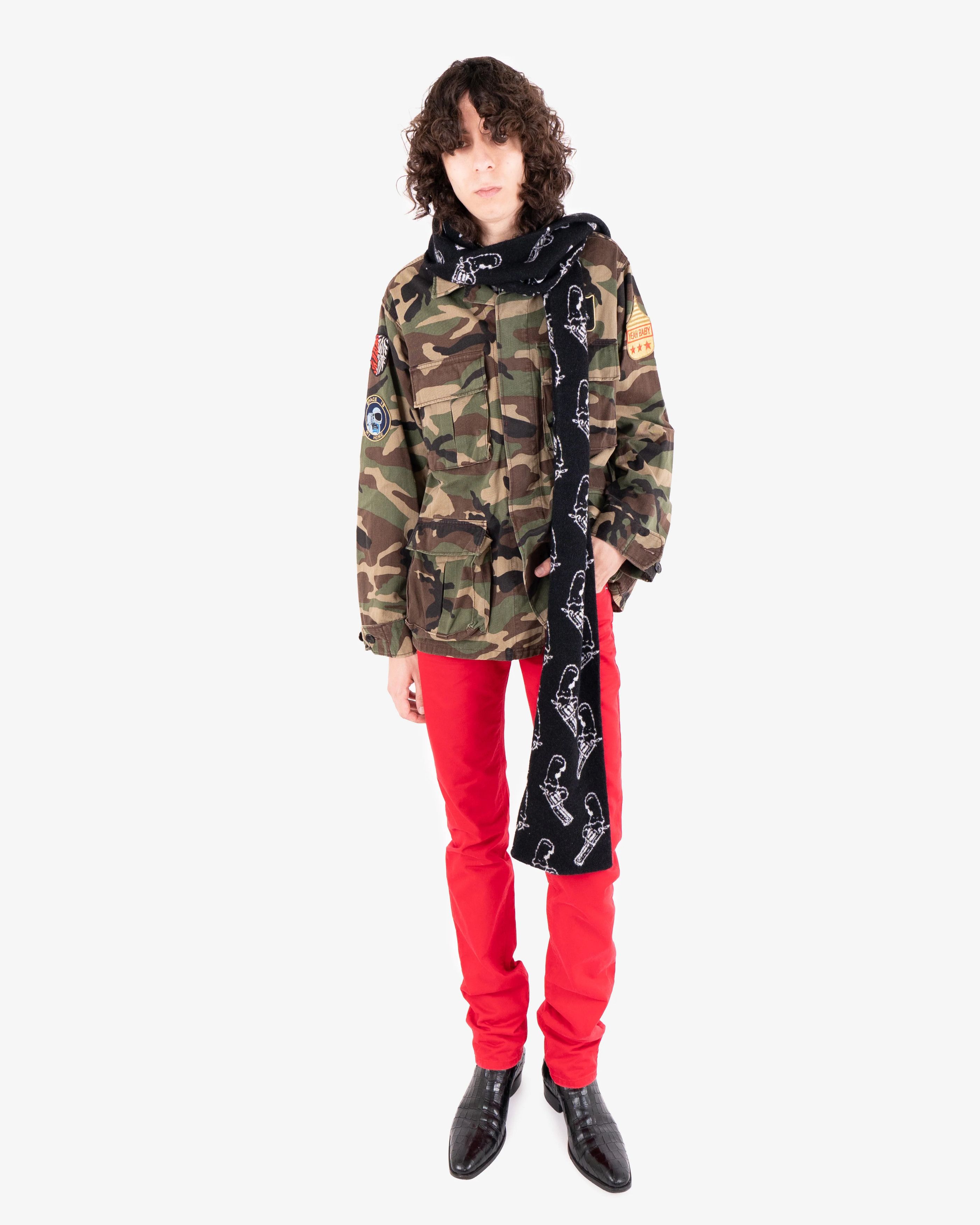 Saint Laurent Paris Yeah Baby Camo Jacket (SS16) Size US S / EU 44-46 / 1 - 9 Thumbnail