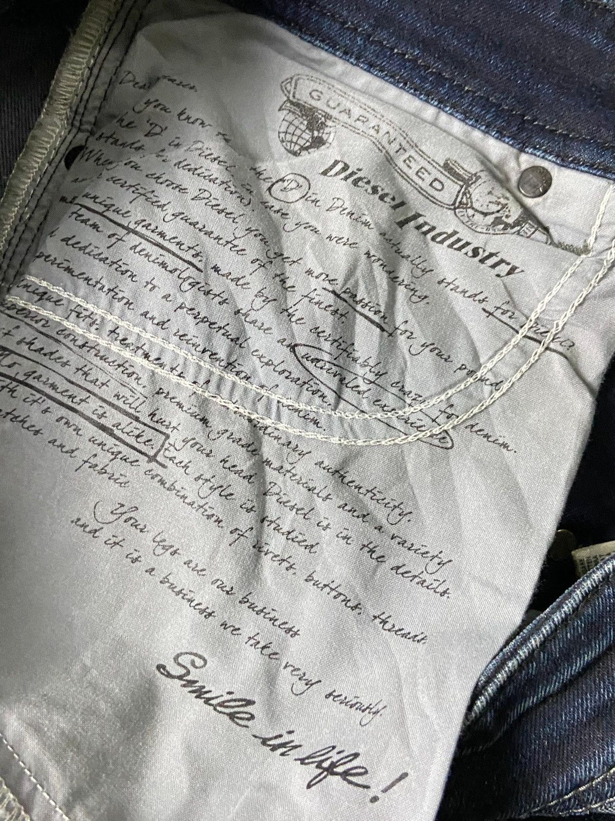 Diesel × Japanese Brand × Vintage DIESEL INDUSTRY Sleenker Slim Skinny Jeans (133) Size US 30 / EU 46 - 5 Thumbnail