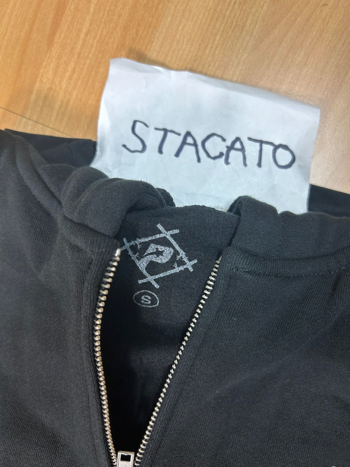 Hollow Squad × Xavier Wulf / Hollow Squad Pressure x Hollow Squad Xavier Wulf Zip Up Hoodie Black Size US S / EU 44-46 / 1 - 4 Thumbnail