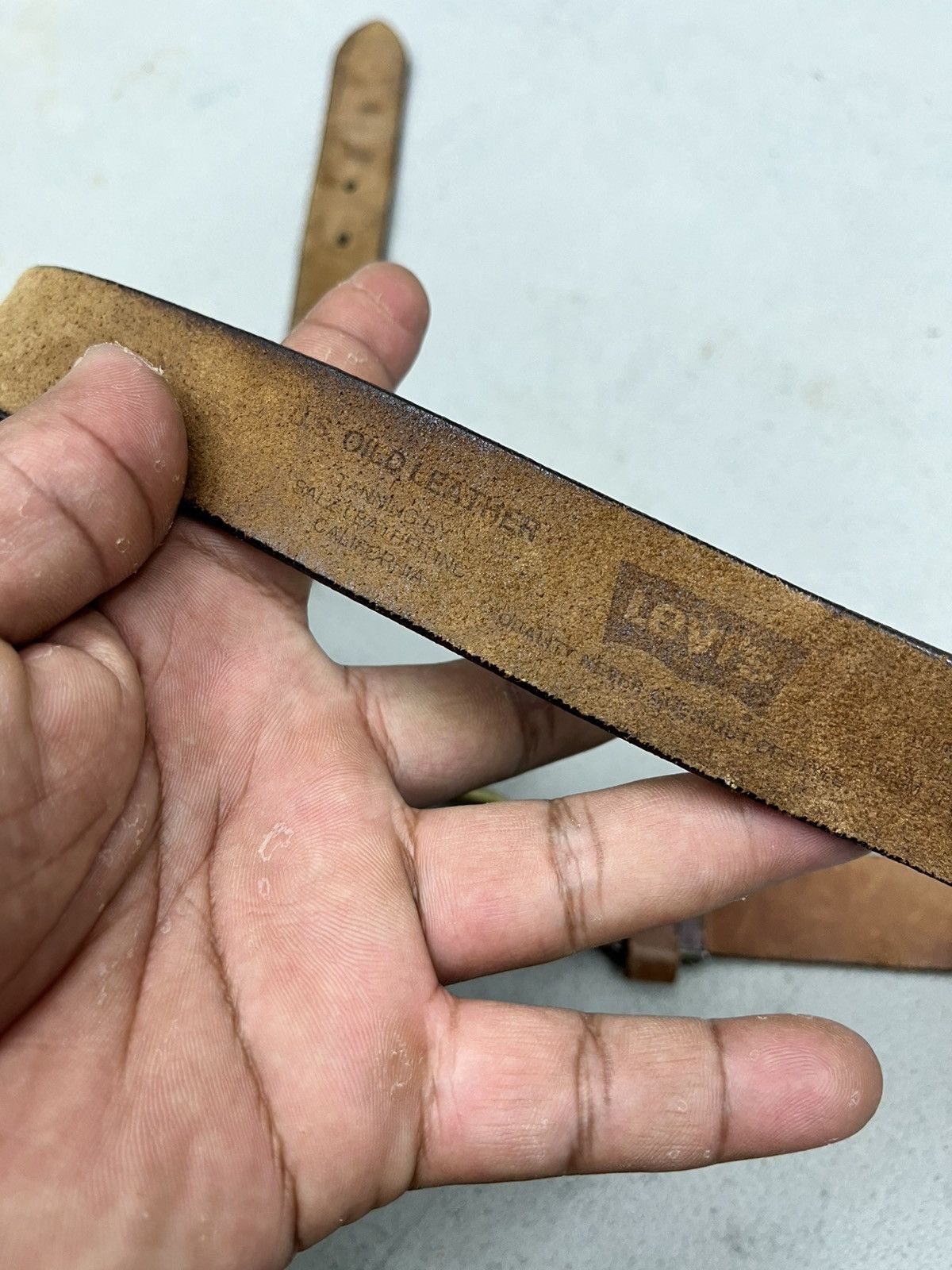 Levi's VTG LEVIS BELT Size 30 - 5 Thumbnail