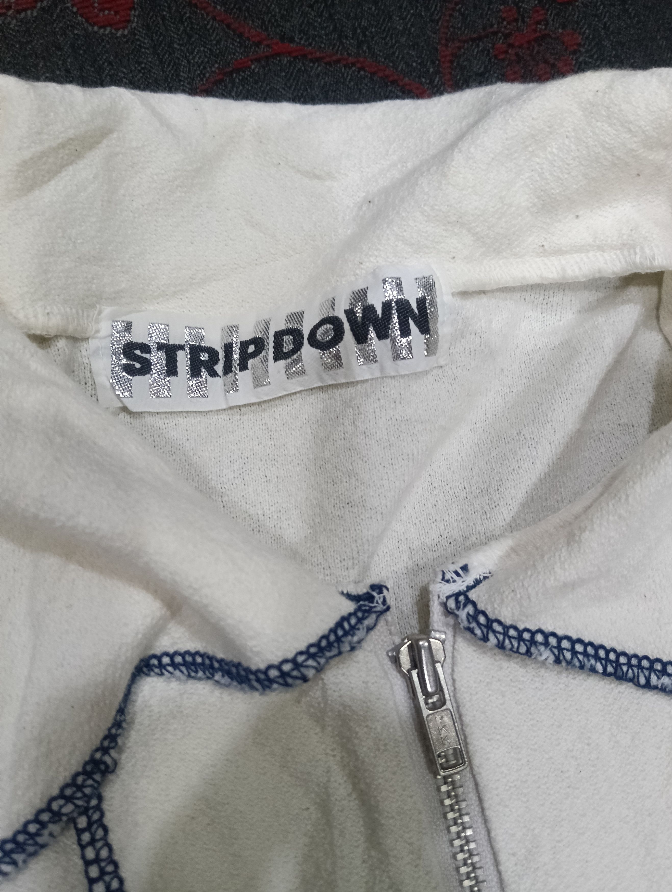 Japanese Brand × Solid & Striped × Vintage Strip down Japan Zipper Shirt Size US L / EU 52-54 / 3 - 5 Thumbnail