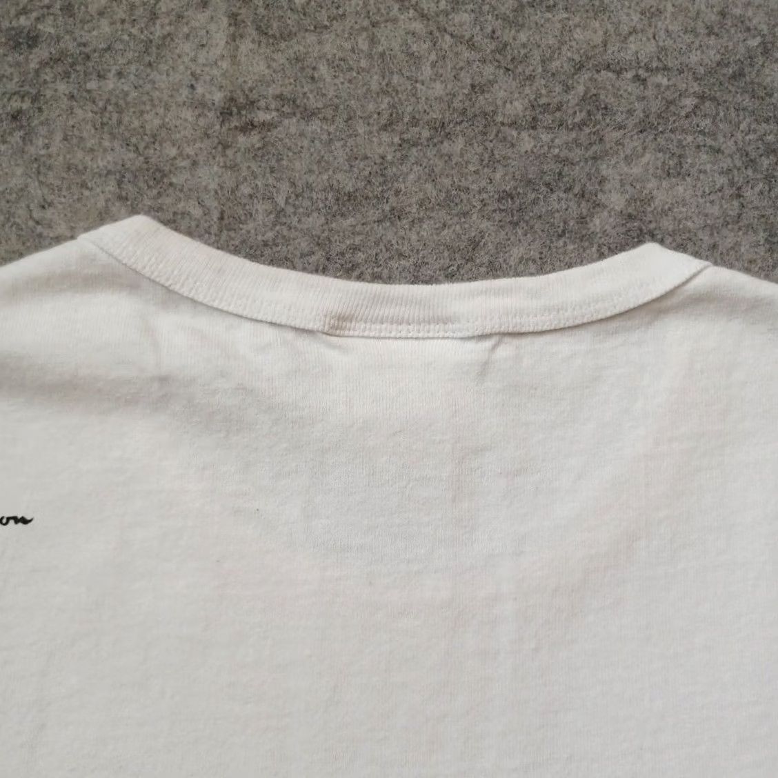 Champion VINTAGE Champion Shirt Mens Large White Blue Embroidered Logo AOP 100% Cotton Size US L / EU 52-54 / 3 - 3 Thumbnail