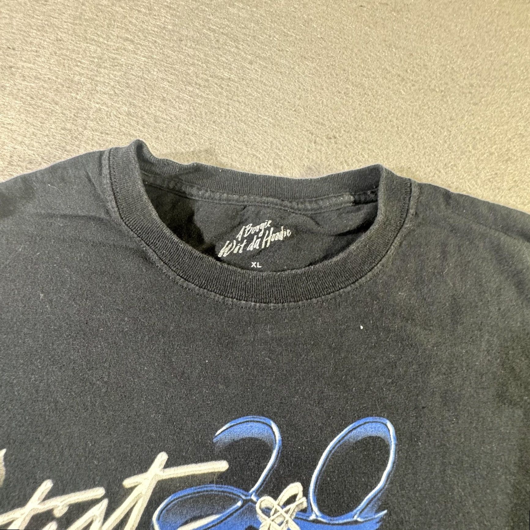 Vintage A Boogie Wit Da Hoodie Artist 2.0 Shirt Mens XL Black Rap Tee Graphic Album Hip Hop Size US XL / EU 56 / 4 - 5 Thumbnail