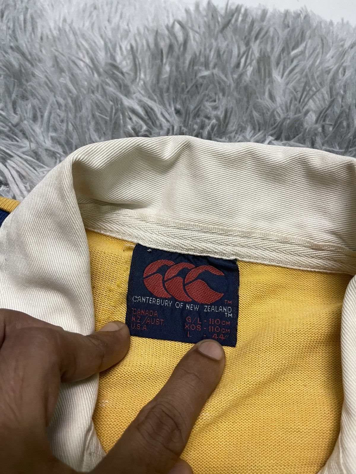 Canterbury of New Zealand 90s CANTERBURY OF NEW ZEALAND MULTICOLOUR POLO SHIRT Size US L / EU 52-54 / 3 - 7 Thumbnail