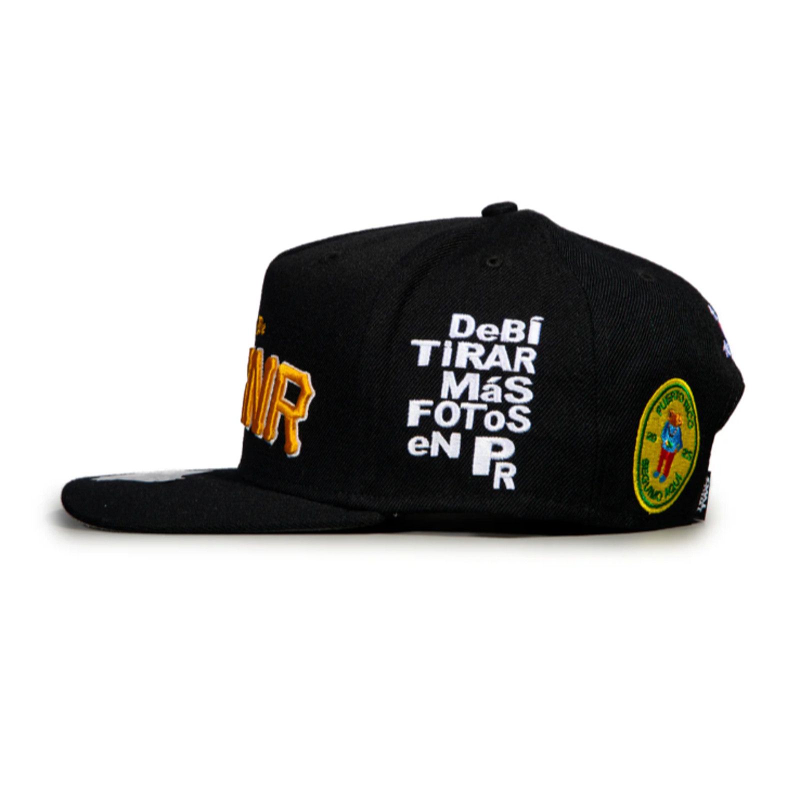 TWNTY-TWO Bad Bunny Snapback Hat black TWNTY TWO DTMF 2025 NEW Size ONE SIZE - 3 Thumbnail
