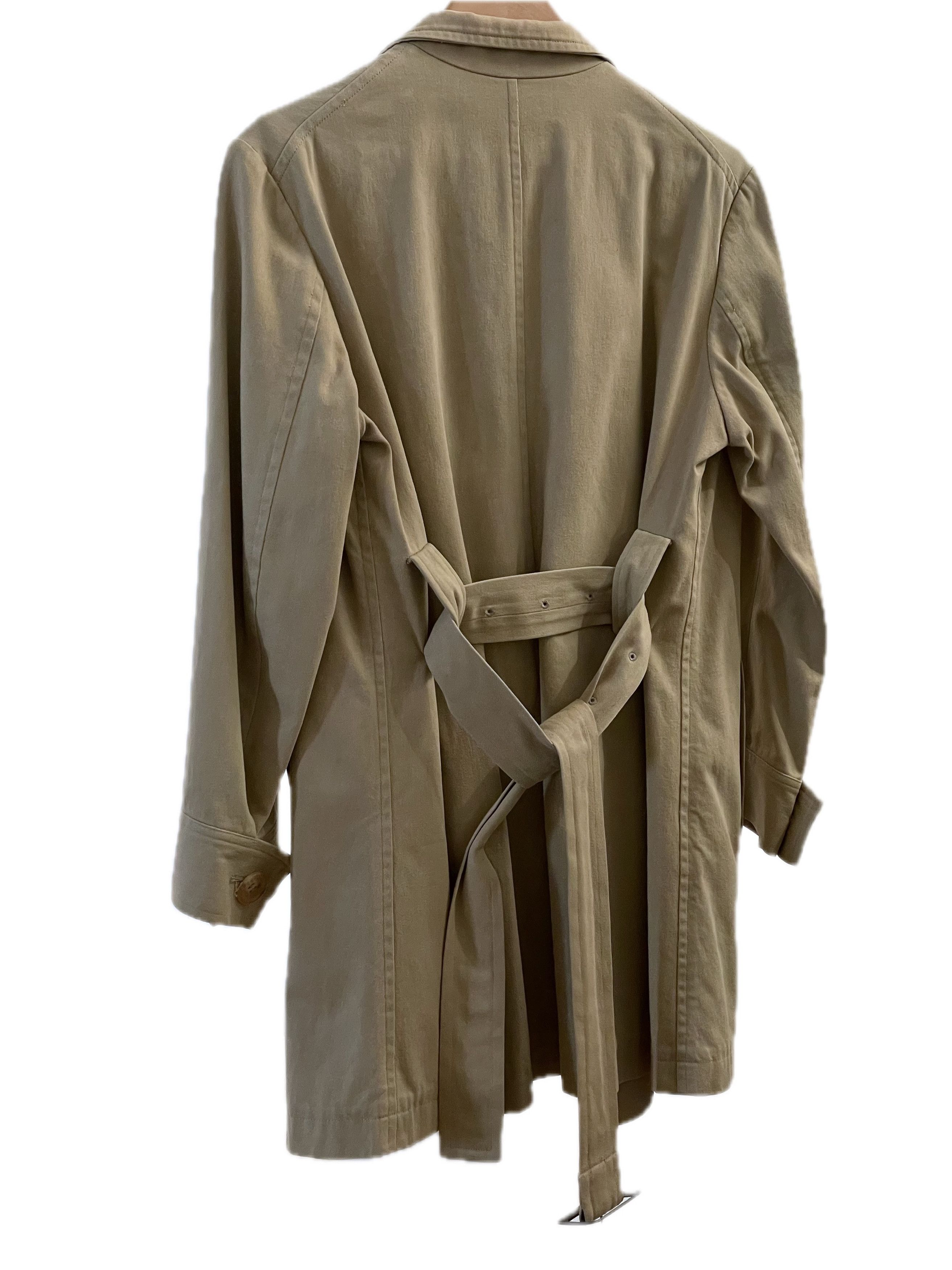 Y's Yohji Y's cotton twill coat w/ detachable wool lining Size US S / EU 44-46 / 1 - 2 Thumbnail