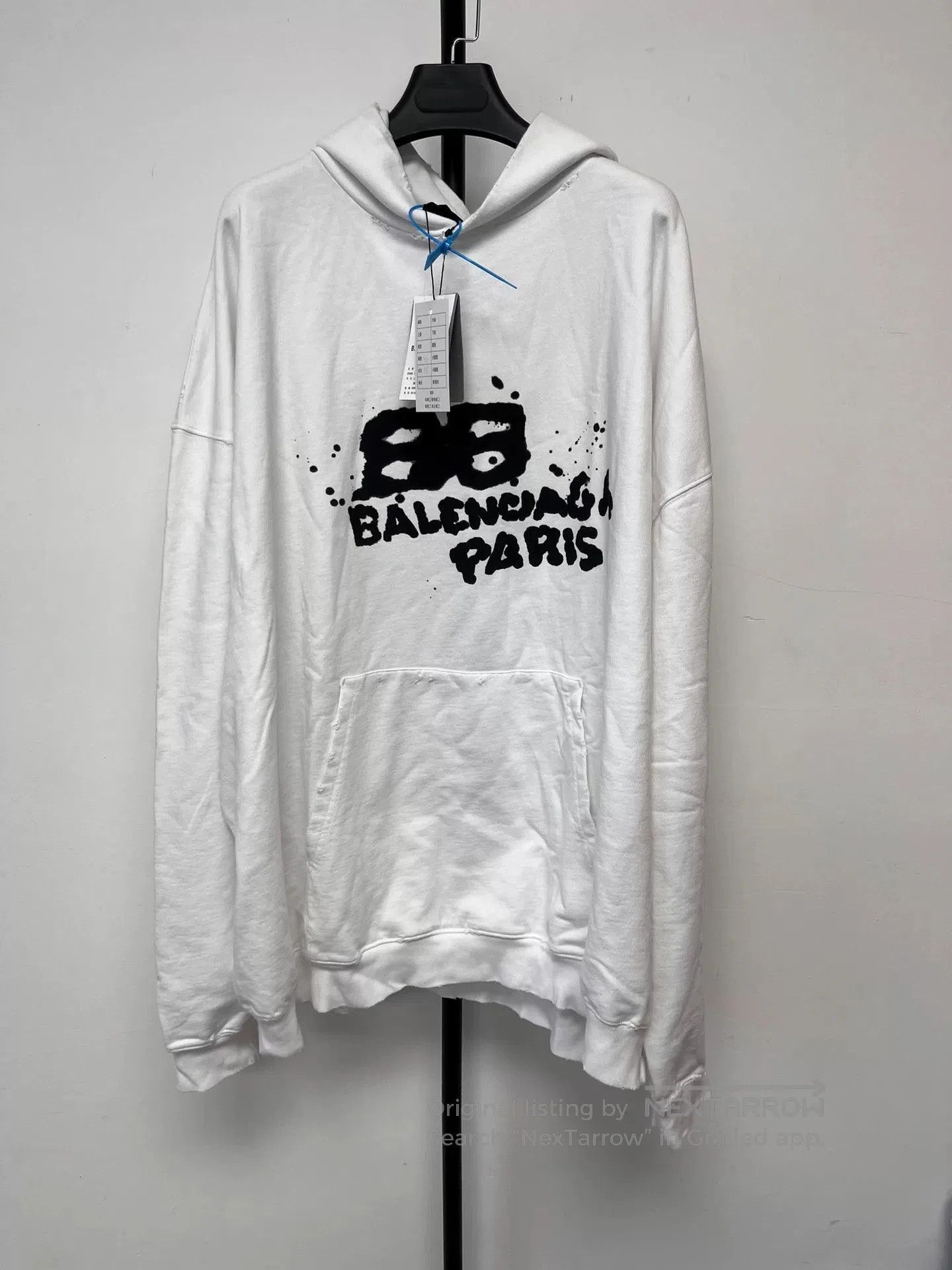 Balenciaga Balenciaga Graffiti Print Hoodie. Size US S / EU 44-46 / 1 - 1 Thumbnail