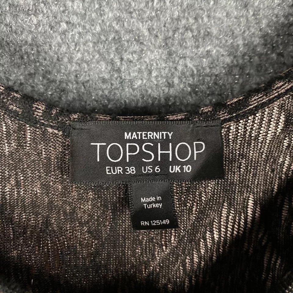 Topshop Topshop Maternity Dress Women's 6 Floral Polyester Blend Size M / US 6-8 / IT 42-44 - 3 Thumbnail
