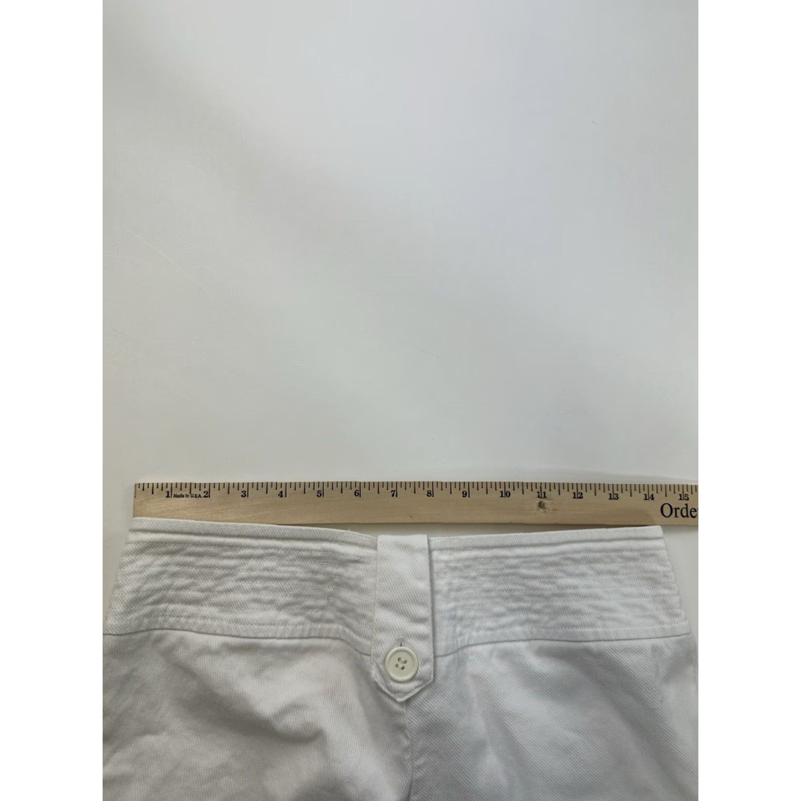 Vintage Caché Pants Women’s 4 White Cropped Cotton Spandex Regular Size 4 Womens Pants White Cropped Caché Size 27" / US 4 / IT 40 - 7 Thumbnail