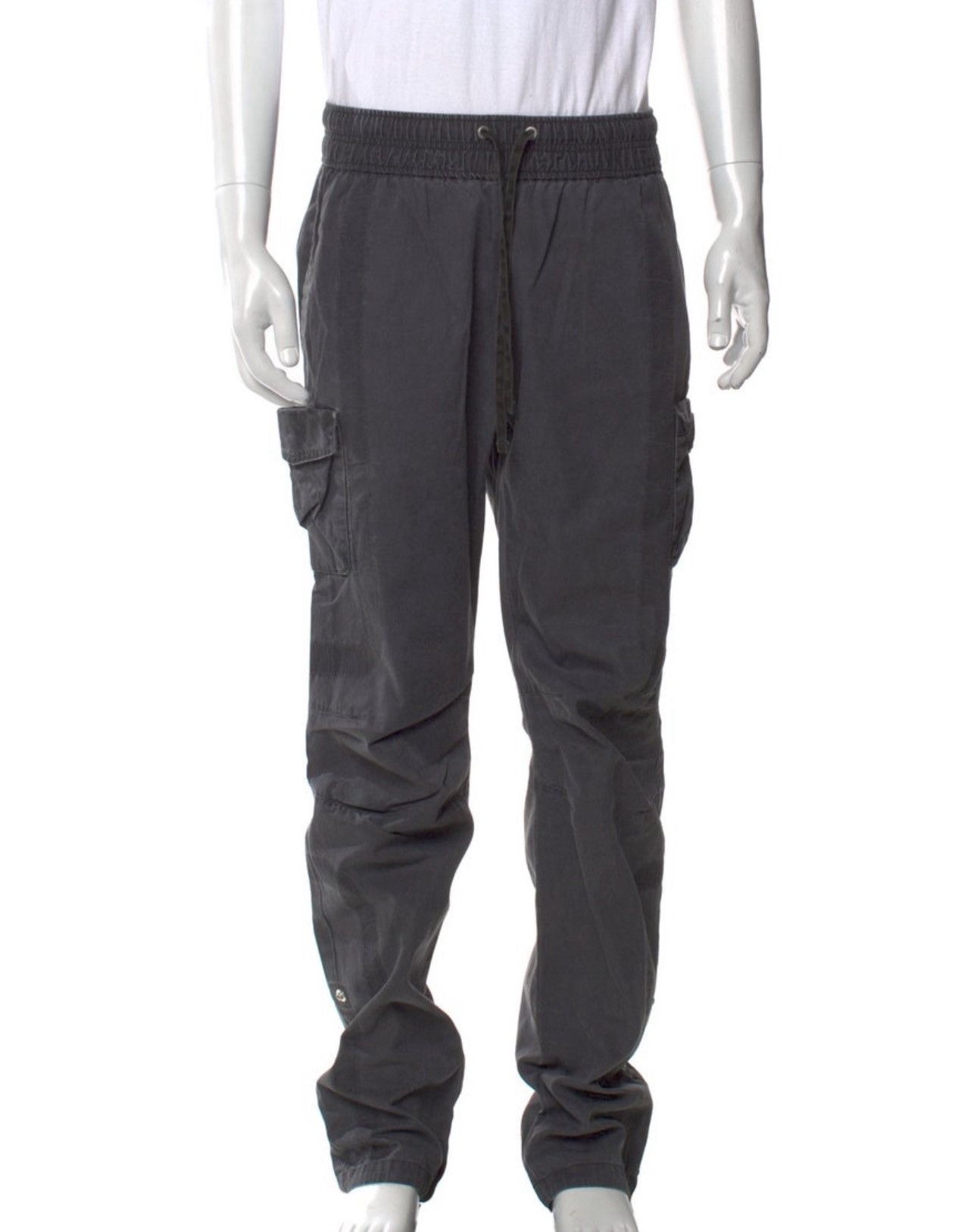 John Elliott John Elliott Grey Cargo Pants Size US 32 / EU 48 - 7 Thumbnail