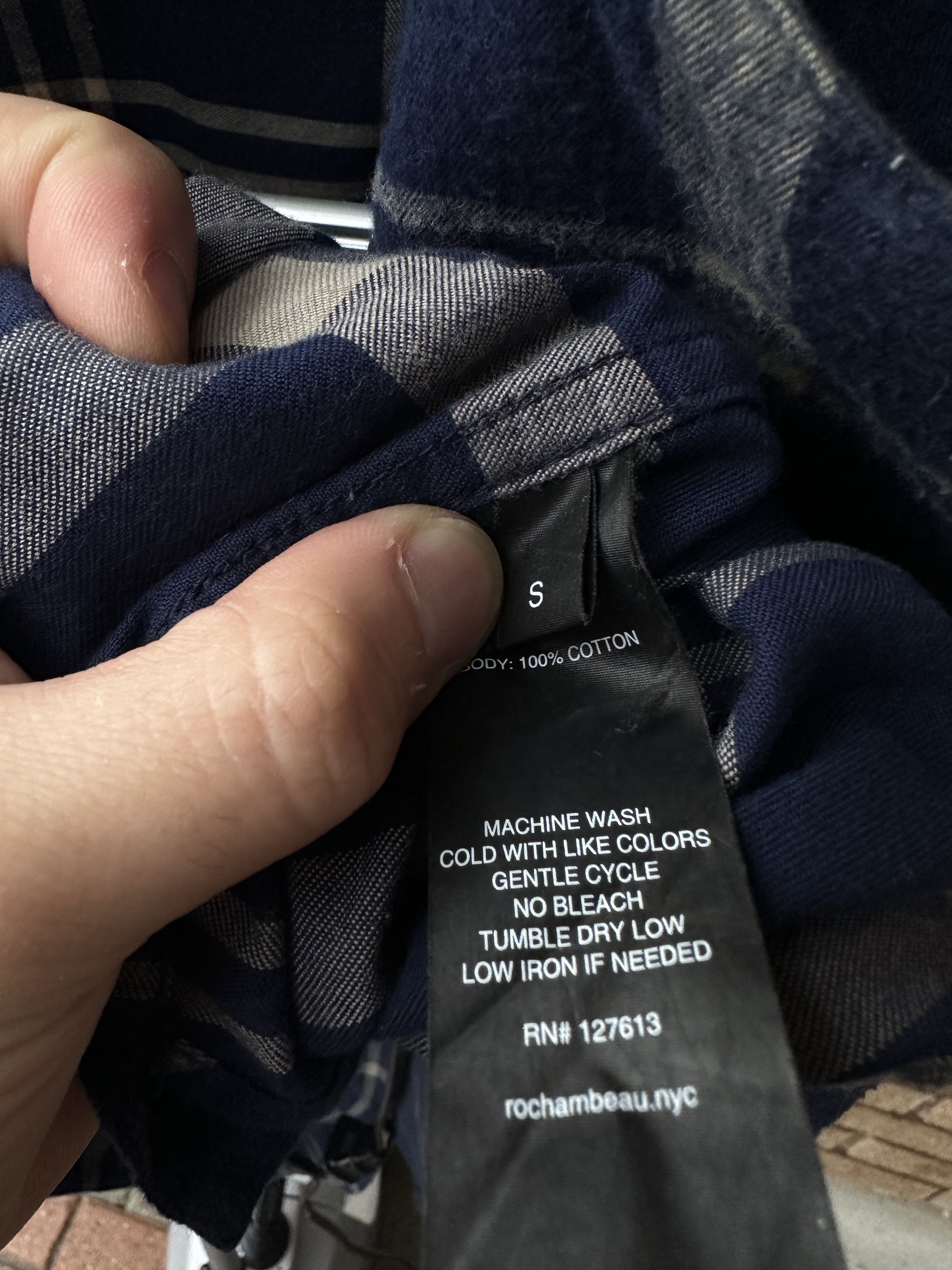 Rochambeau Double Layer Baseball Shirt Size US S / EU 44-46 / 1 - 11 Thumbnail