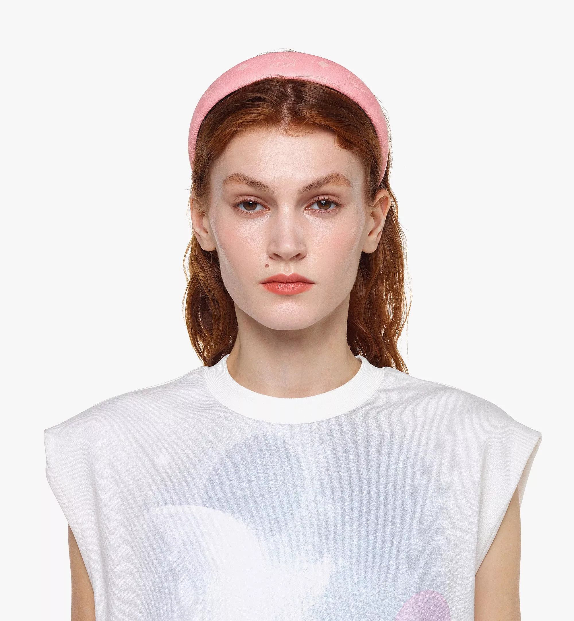 MCM o1mt1gz0125 Size: OS / Headband in Pink Size ONE SIZE - 2 Thumbnail