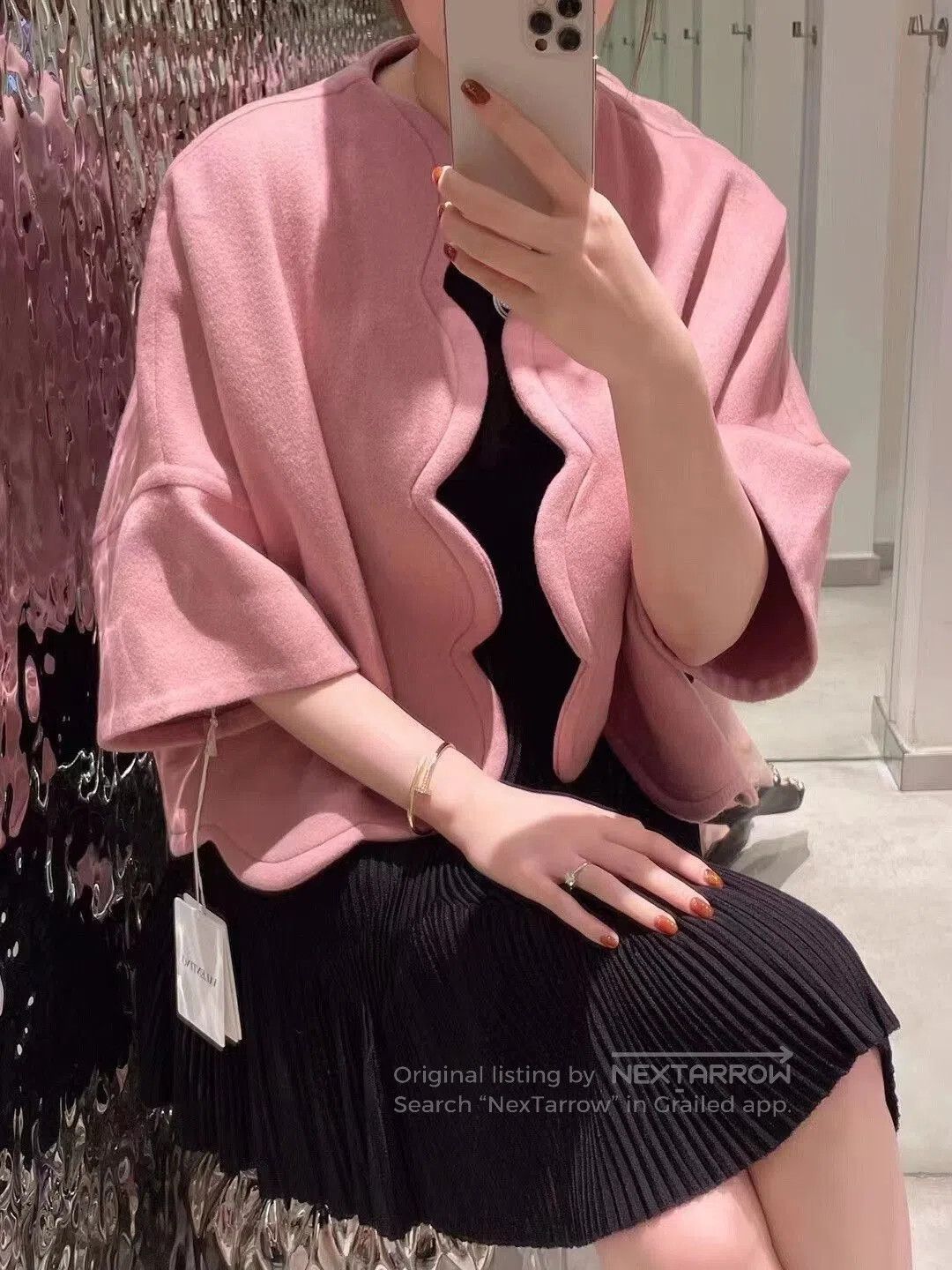 Valentino Valentino Pink Wool Coat Size 36. Size US S / EU 44-46 / 1 - 7 Thumbnail