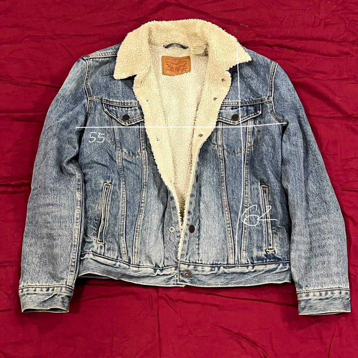 Levi's Levi's Sherpa denim jacket #denimjacket Size US M / EU 48-50 / 2 - 11 Thumbnail