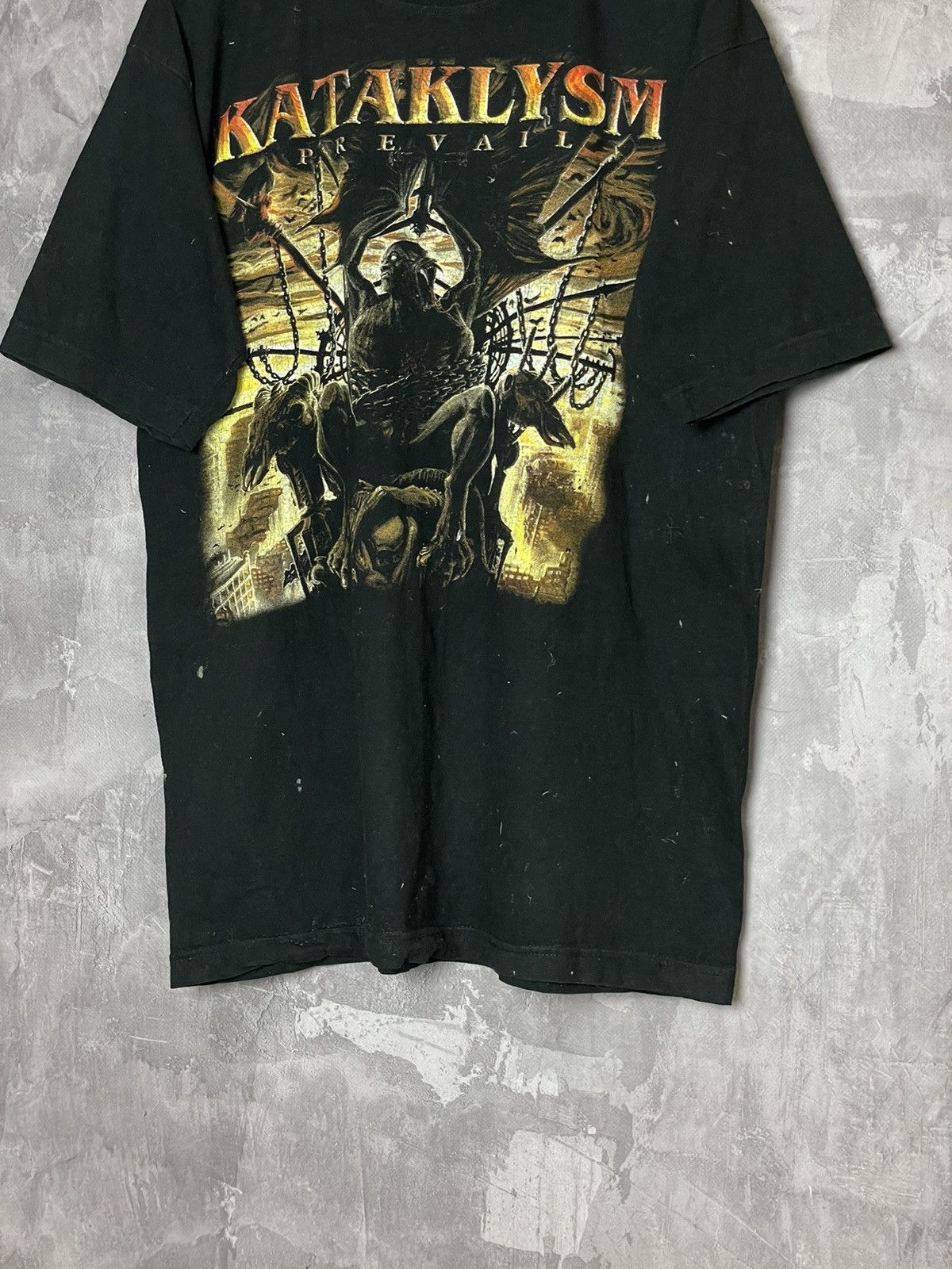 Band Tees × Vintage Vintage 00s Prevail Band T-Shirt Kataklysm Death Metal Size US M / EU 48-50 / 2 - 6 Thumbnail