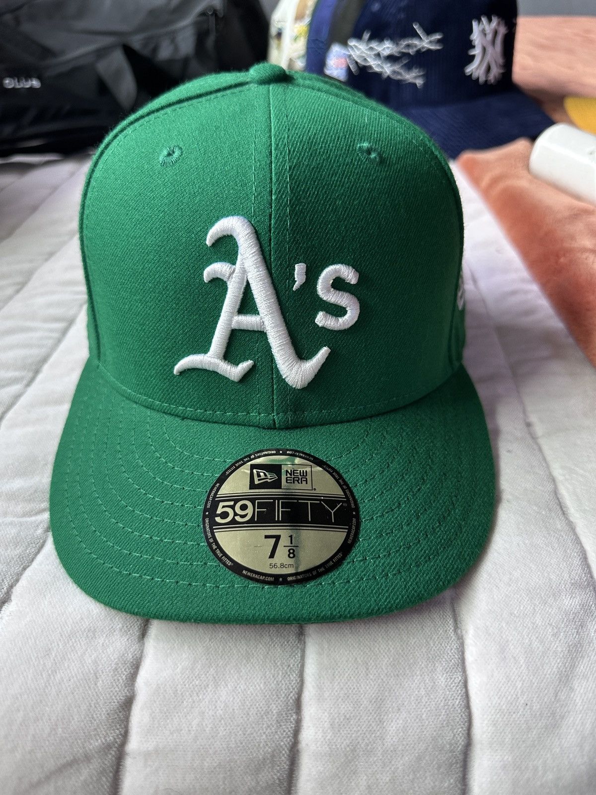 sneeze magazine NEW ERA アスレチックス 7 3/8 New Era × Sneeze Magazine New Era x SNEEZE Mag Oakland A's