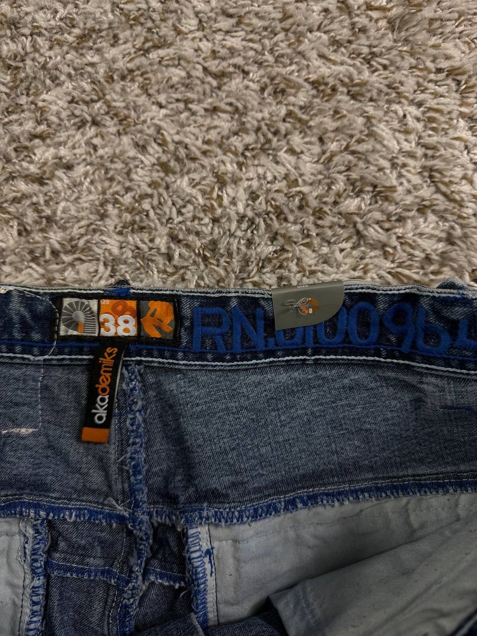 Akademiks Vintage Akademiks Baggy Jeans Denim Y2K Hip Hop Patches Size US 38 / EU 54 - 11 Thumbnail
