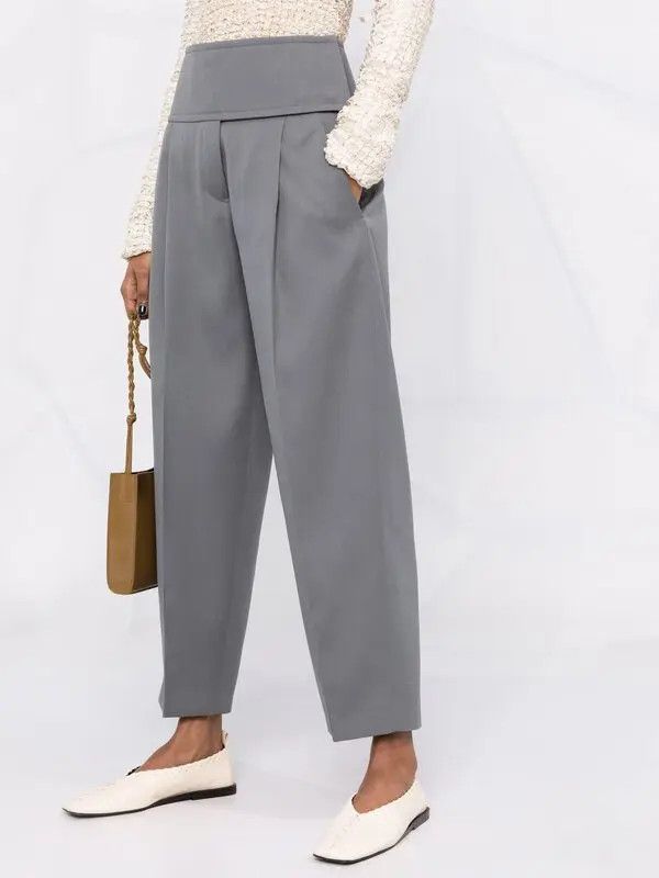 Jil Sander o1y1025 Sweatpant in Gray Size 27" / US 4 / IT 40 - 4 Thumbnail