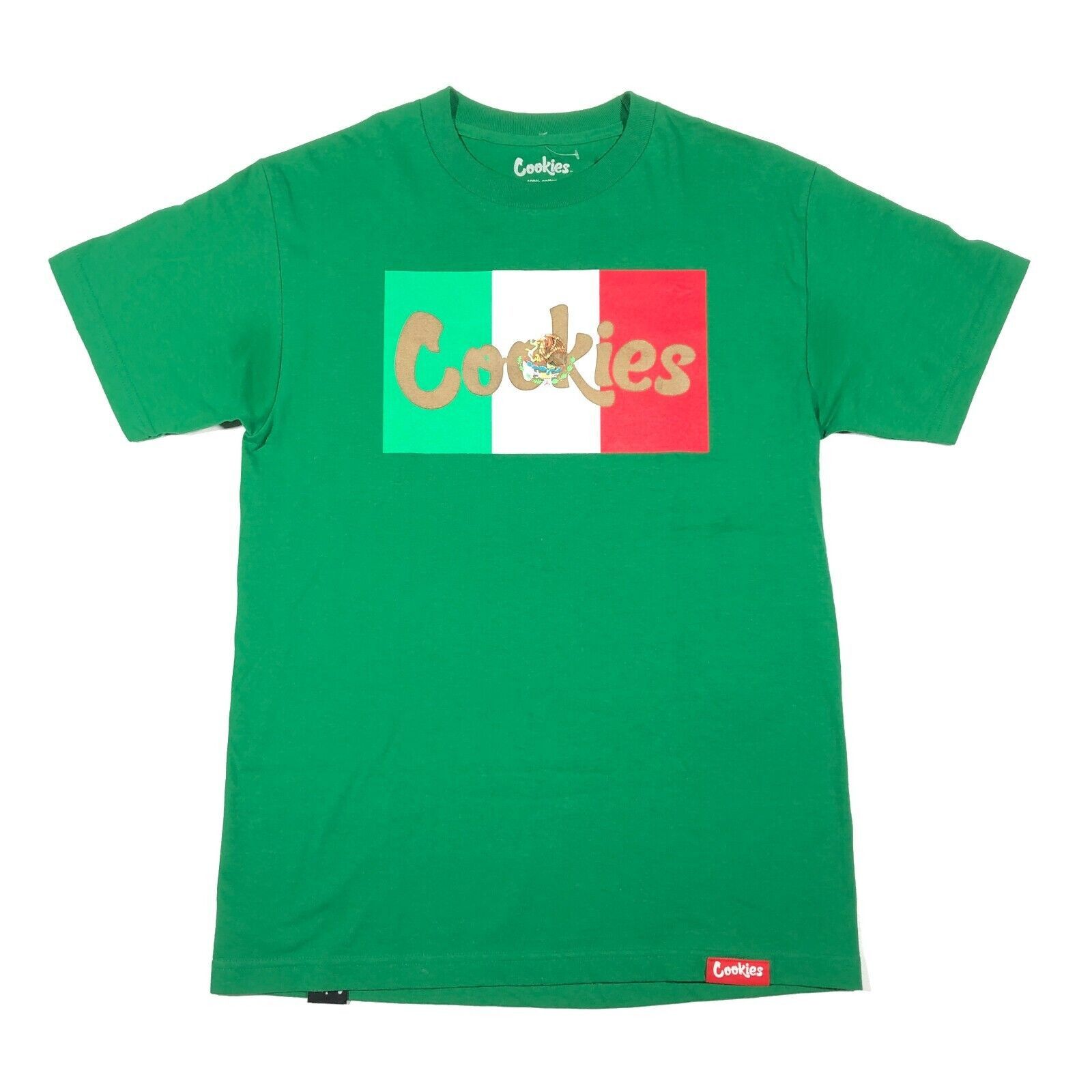 Cookies Cookies Sf Mexican Flag Green Tee T Shirt Size Medium M B1 Size US M / EU 48-50 / 2 - 1 Thumbnail