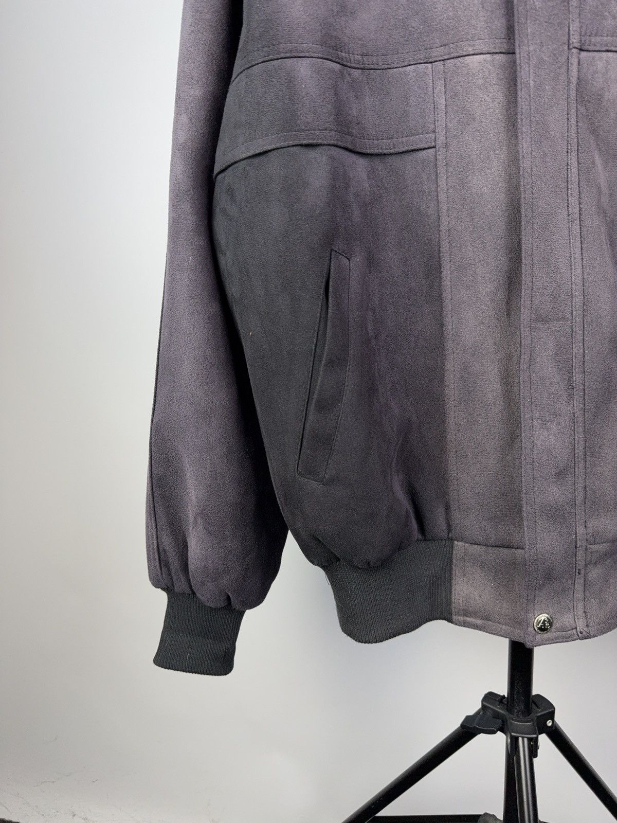 Vintage Vintage 90s Avant Garde Leather Biker MOTO Y2K Jacket Size US L / EU 52-54 / 3 - 3 Thumbnail