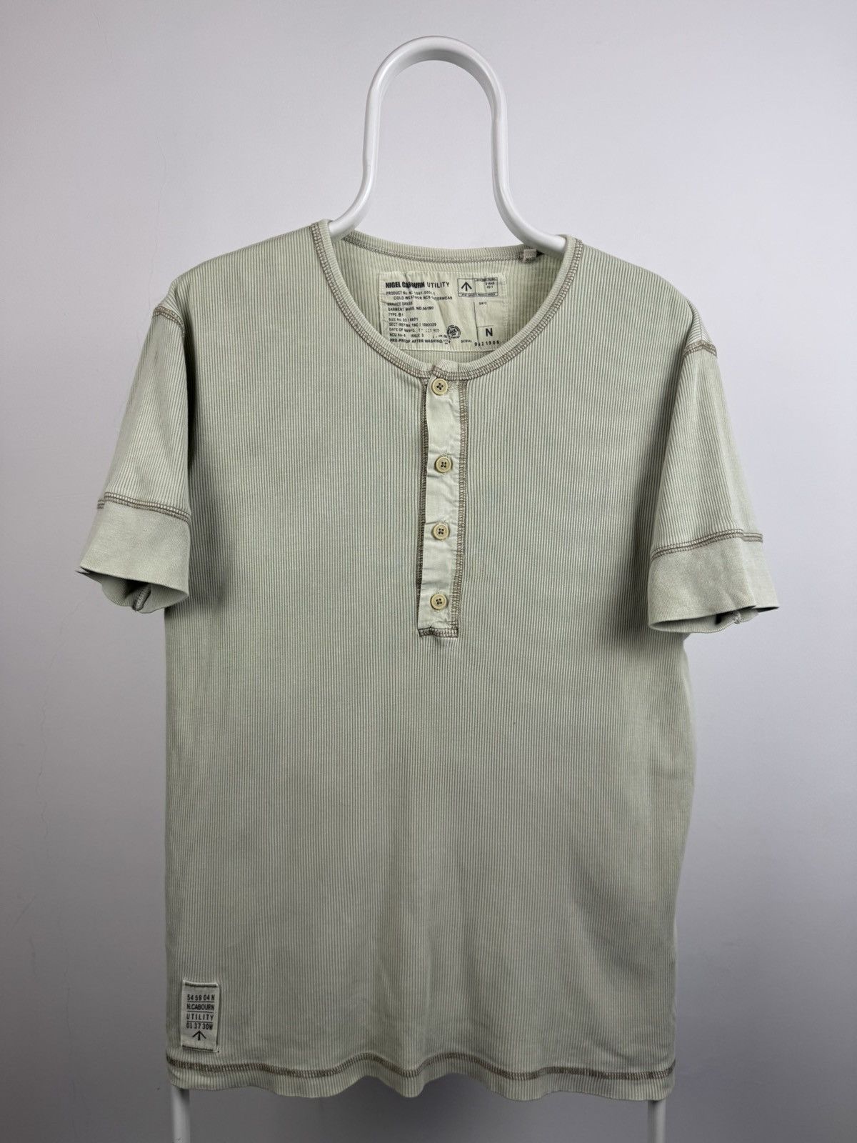 Nigel Cabourn Nigel Cabourn Utility Army Military Tee Size US M / EU 48-50 / 2 - 1 Thumbnail