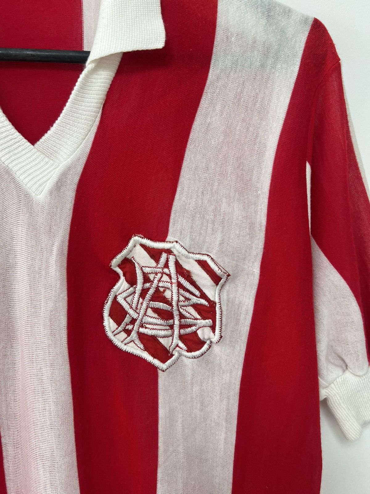 Vintage Vintage Bangu Atletico 1981/82 Soccer Jersey Shirt Rare Sz M Size US M / EU 48-50 / 2 - 13 Thumbnail