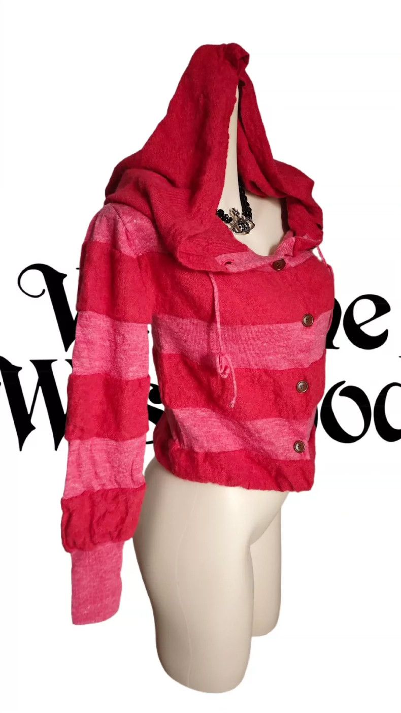 Vivienne Westwood Vivienne Westwood Red striped witch hooded sweater Size M / US 6-8 / IT 42-44 - 2 Thumbnail