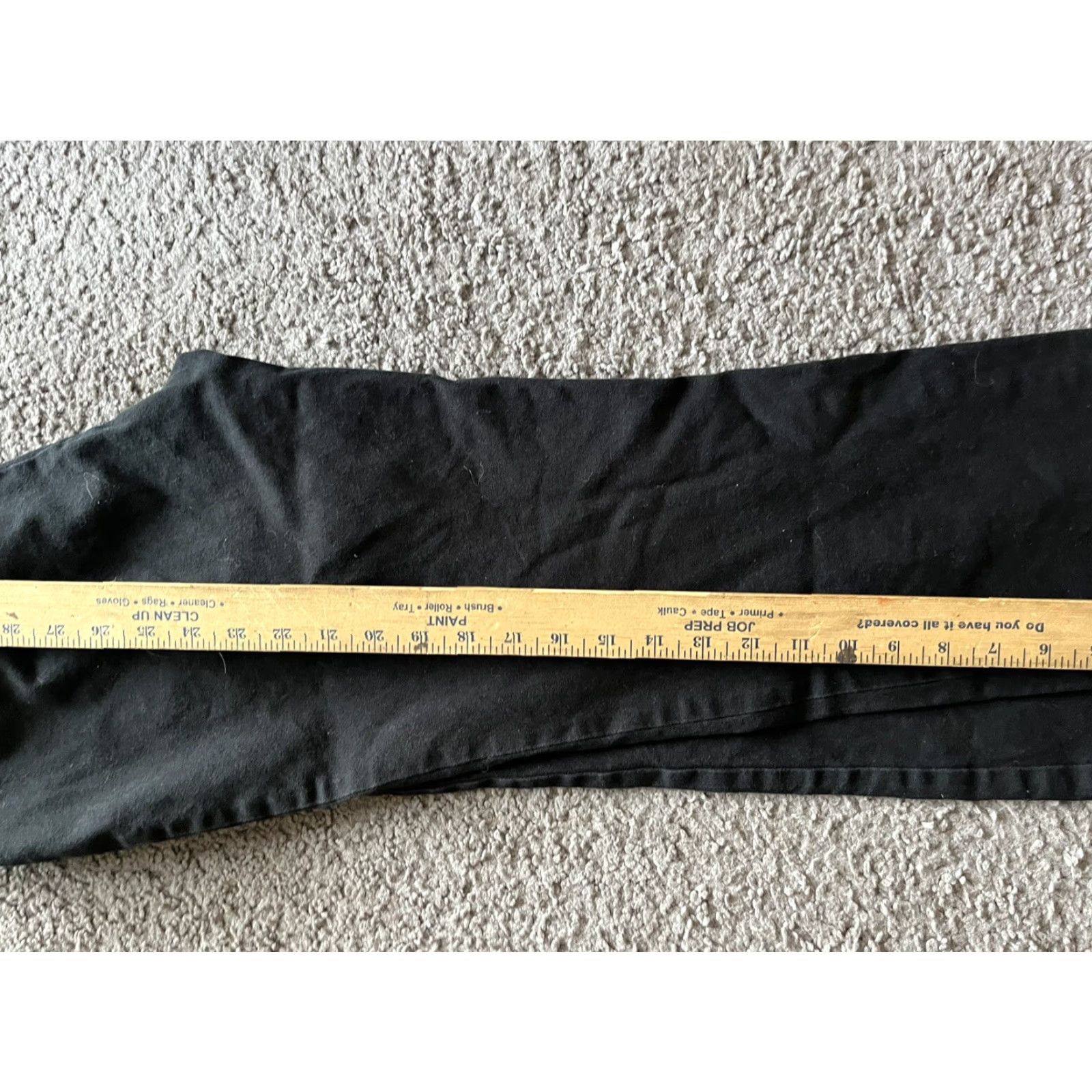 Ralph Lauren Lauren Ralph Lauren Great Plains Women's 6P Petite Black Solid Cropped Pants Size 28" / US 6 / IT 42 - 6 Thumbnail