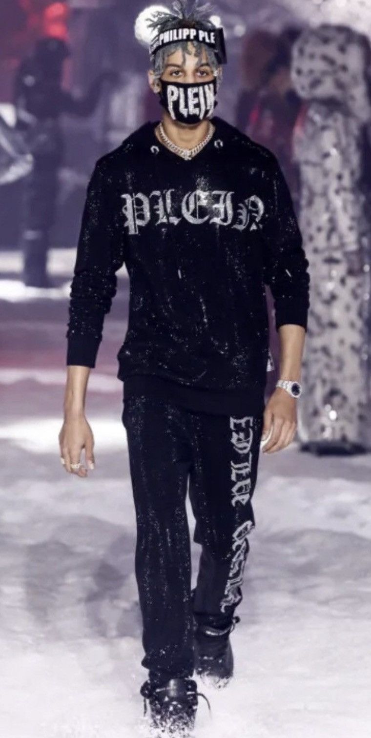 Philipp Plein Philipp Plein runways crystal jogging pants F/W2018 Size US 34 / EU 50 - 1 Thumbnail