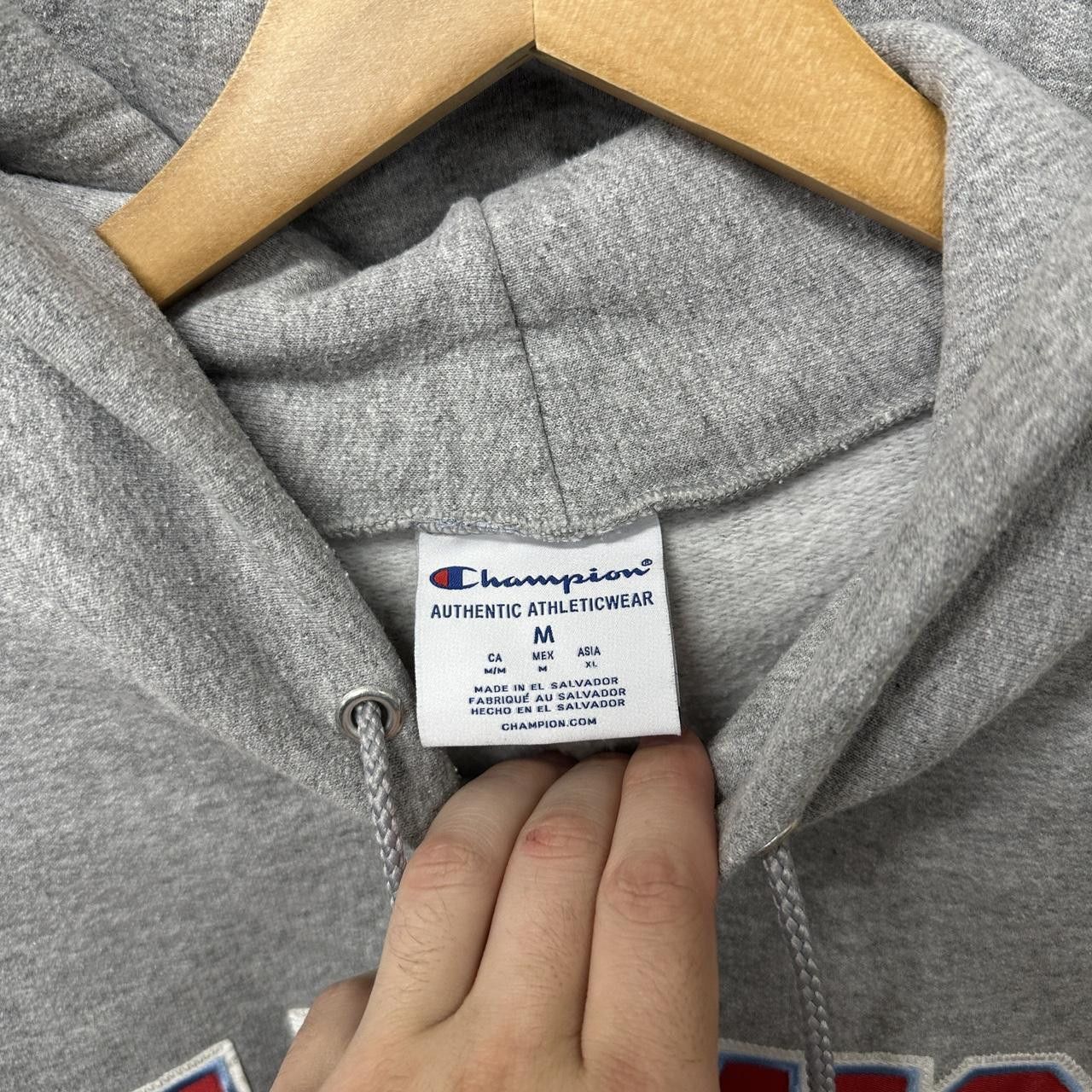 Champion Vintage Champion Ole Miss Patch Grey Sweatshirt Medium Size US M / EU 48-50 / 2 - 5 Thumbnail