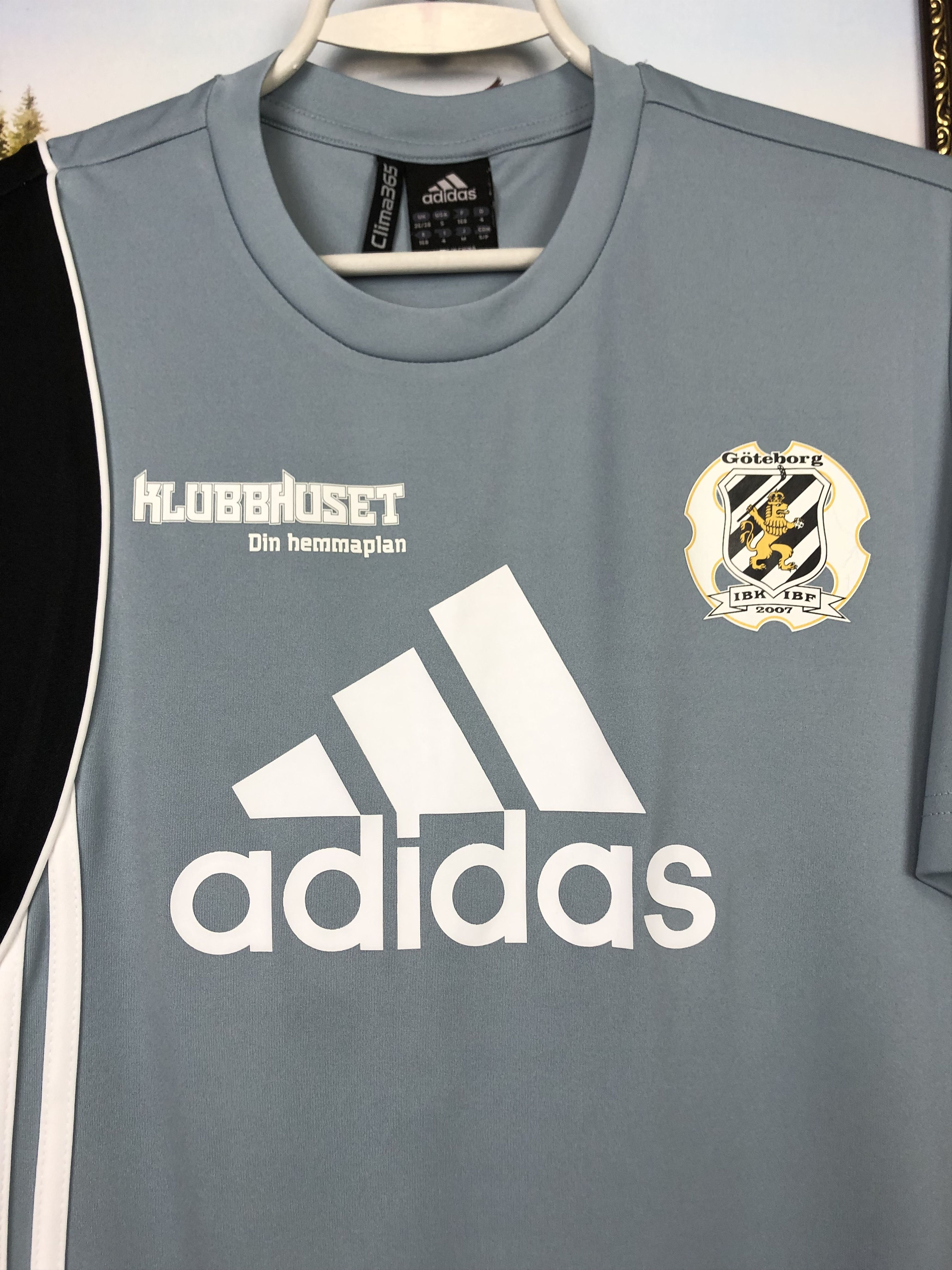 Adidas Vintage IFK Goteborg Football Shirt Soccer Train Jersey Tee Size US S / EU 44-46 / 1 - 3 Thumbnail
