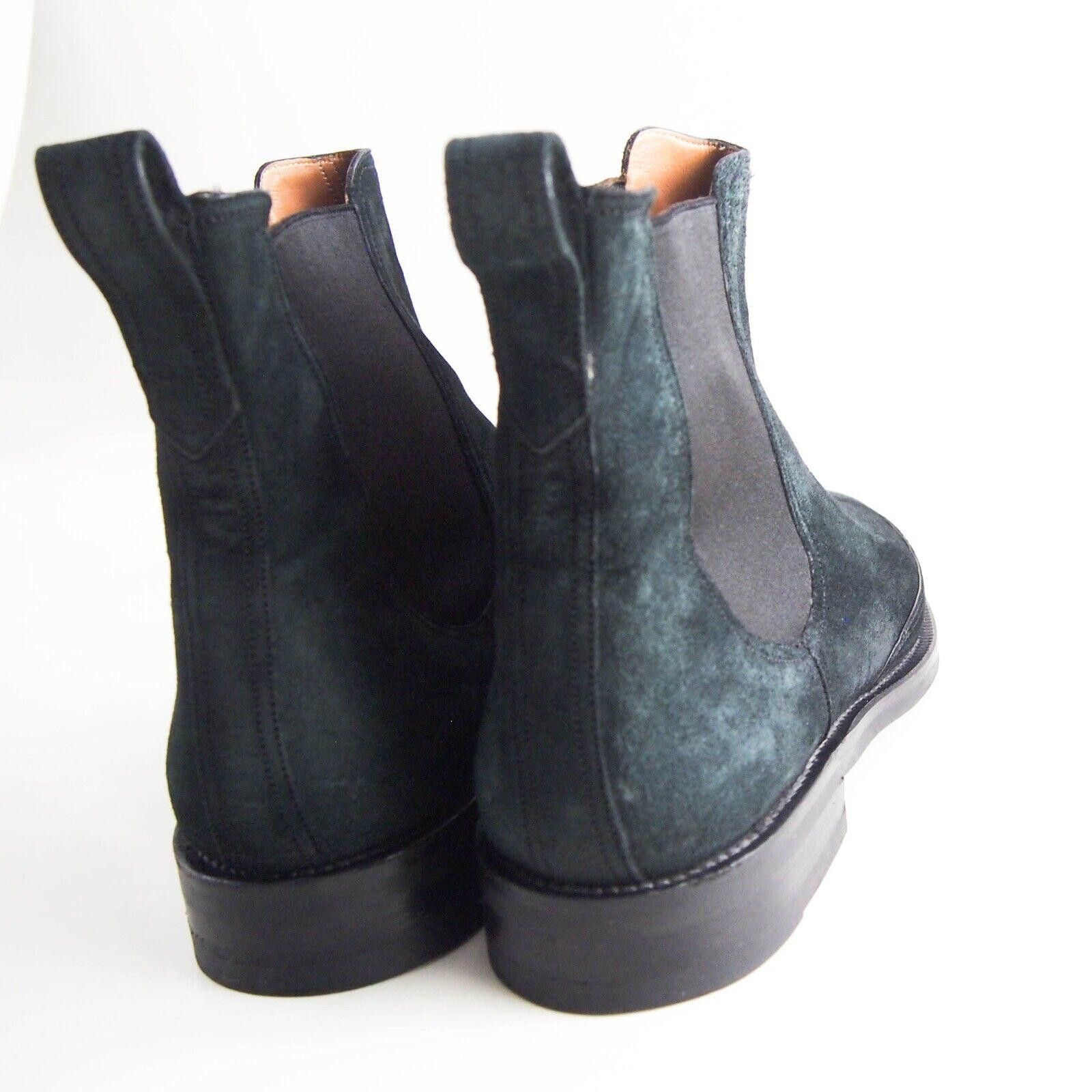 Bally Bally Orialdo 100 Chelsea Boots Green Suede US 8.5 D EU 41.5 Size US 8.5 / EU 41-42 - 6 Thumbnail
