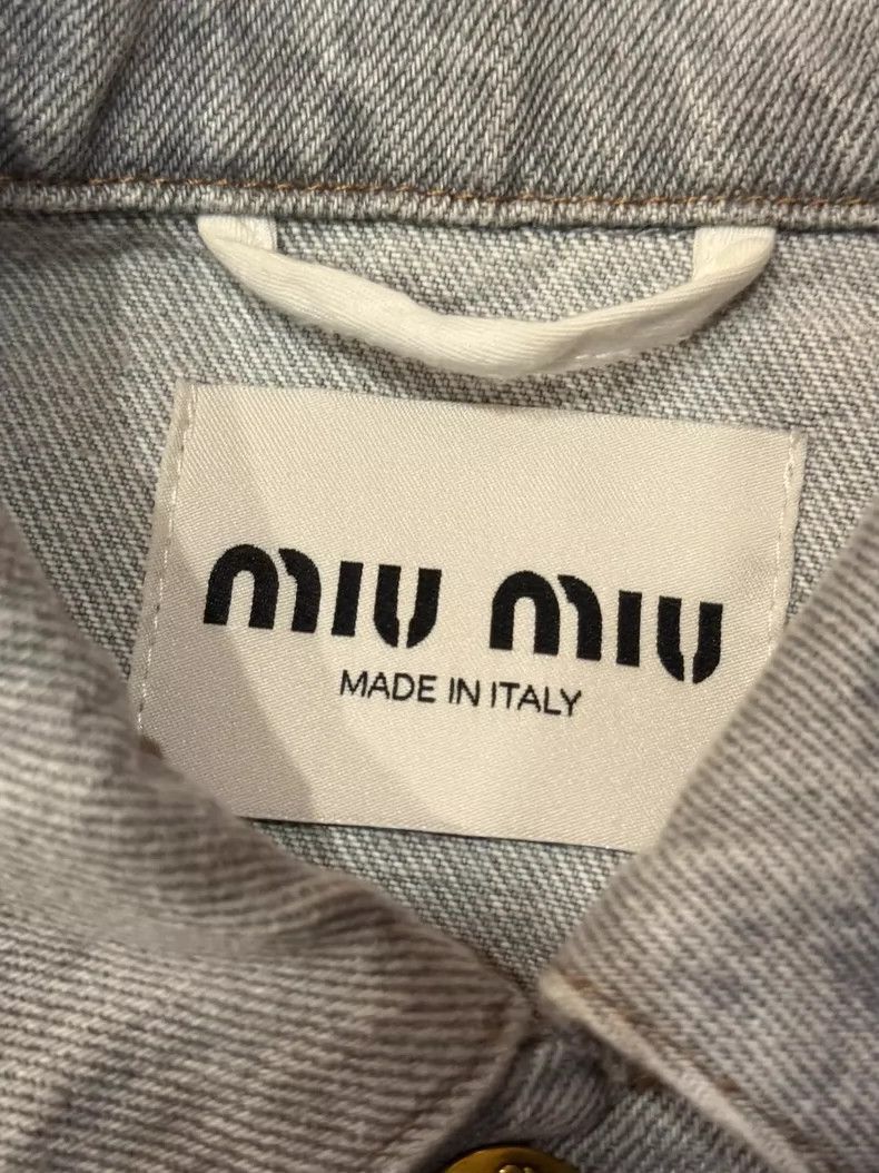 Miu Miu Miu Miu Button denim jacket Size XS / US 0-2 / IT 36-38 - 3 Thumbnail