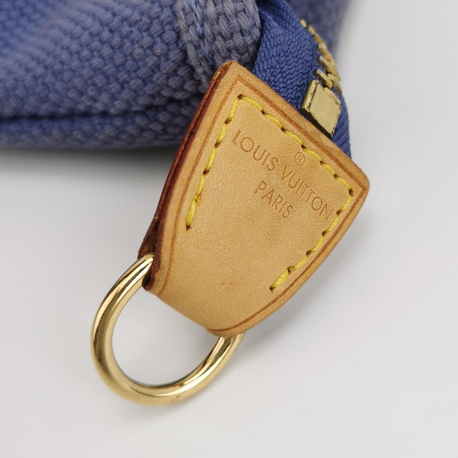 Louis Vuitton Louis Vuitton (LV) Canvas Vegetable Tanned Leather Letter L Size ONE SIZE - 3 Thumbnail