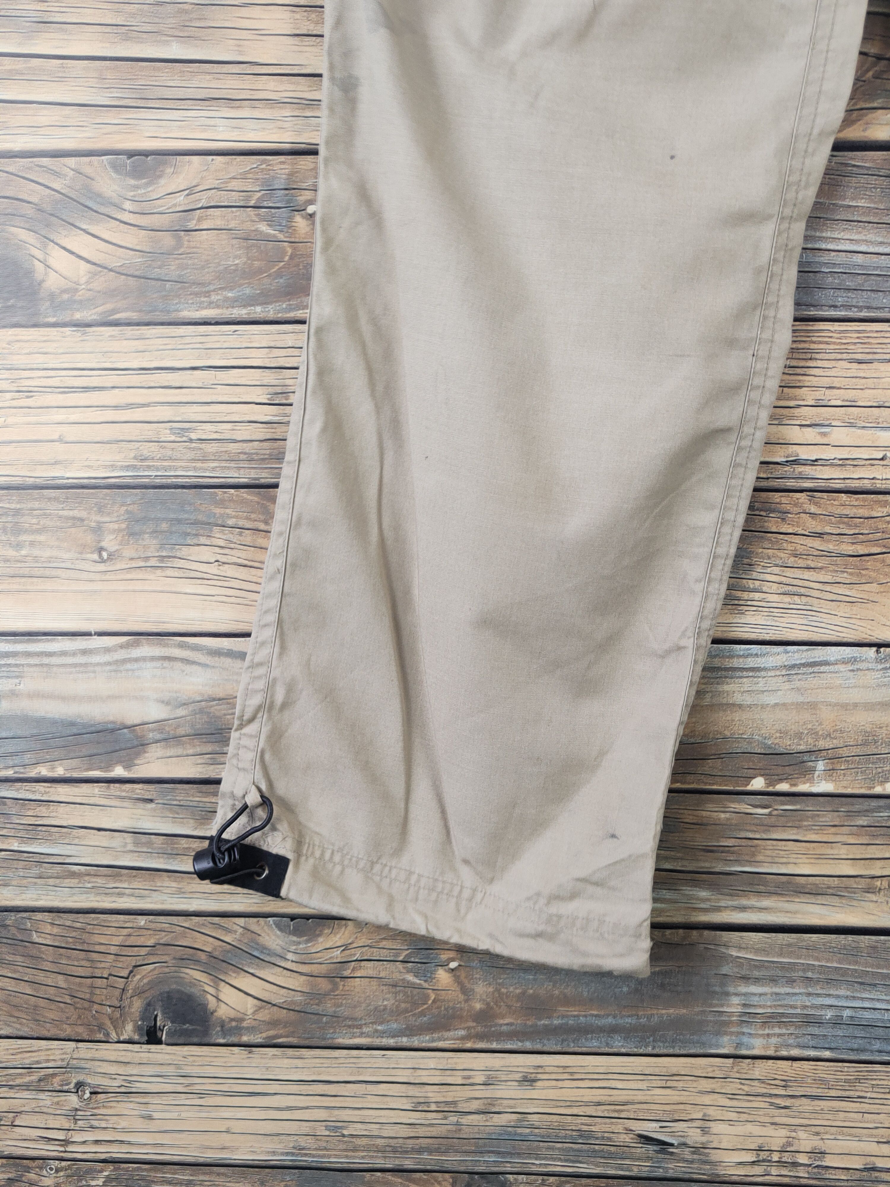 Japanese Brand DL Roller Gear Beige Multipocket Cargo Pants #2126 Size US 28 / EU 44 - 4 Thumbnail